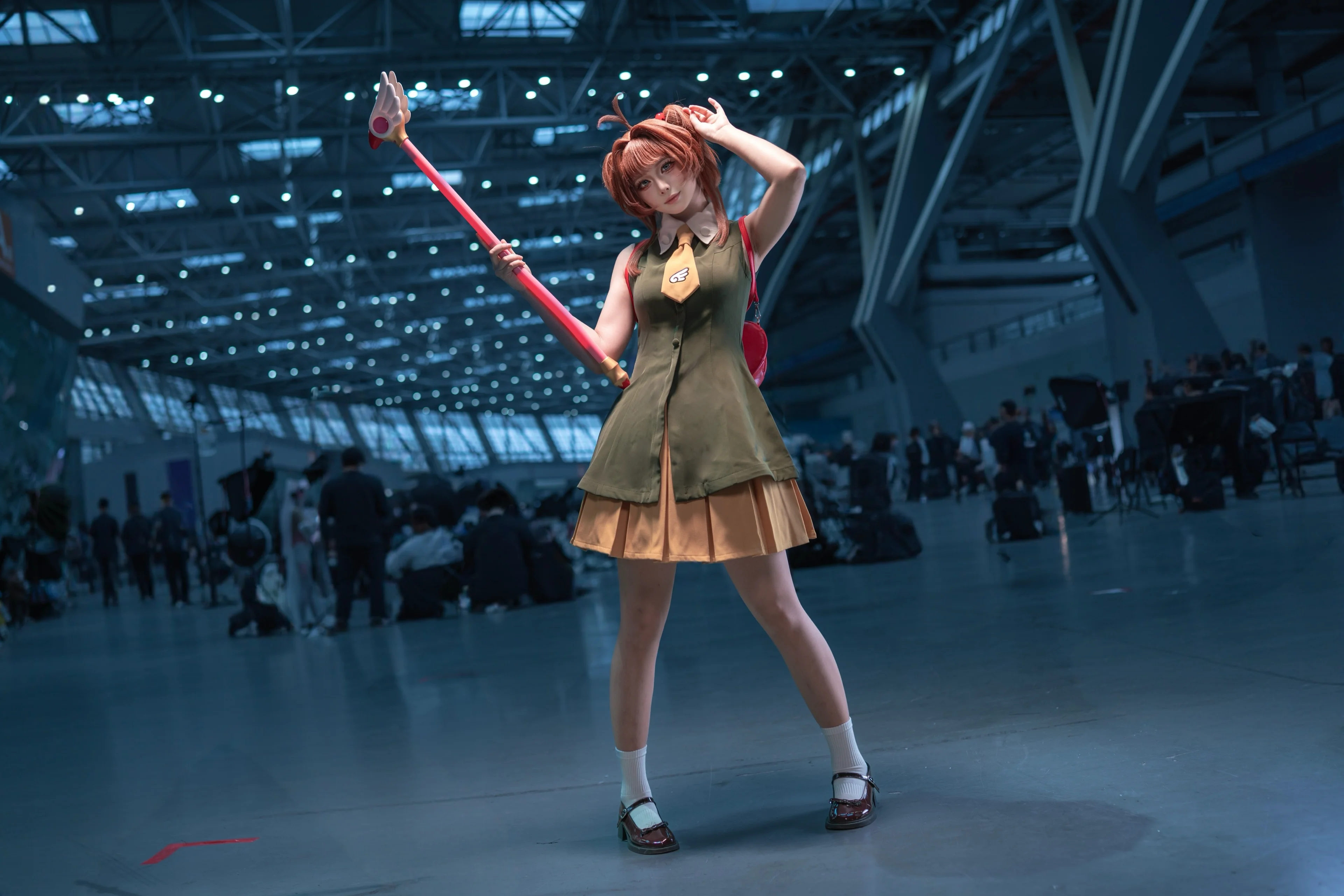 【木之木樱cos】在漫展中还原魔法少女樱的灵动瞬间 - 第1张