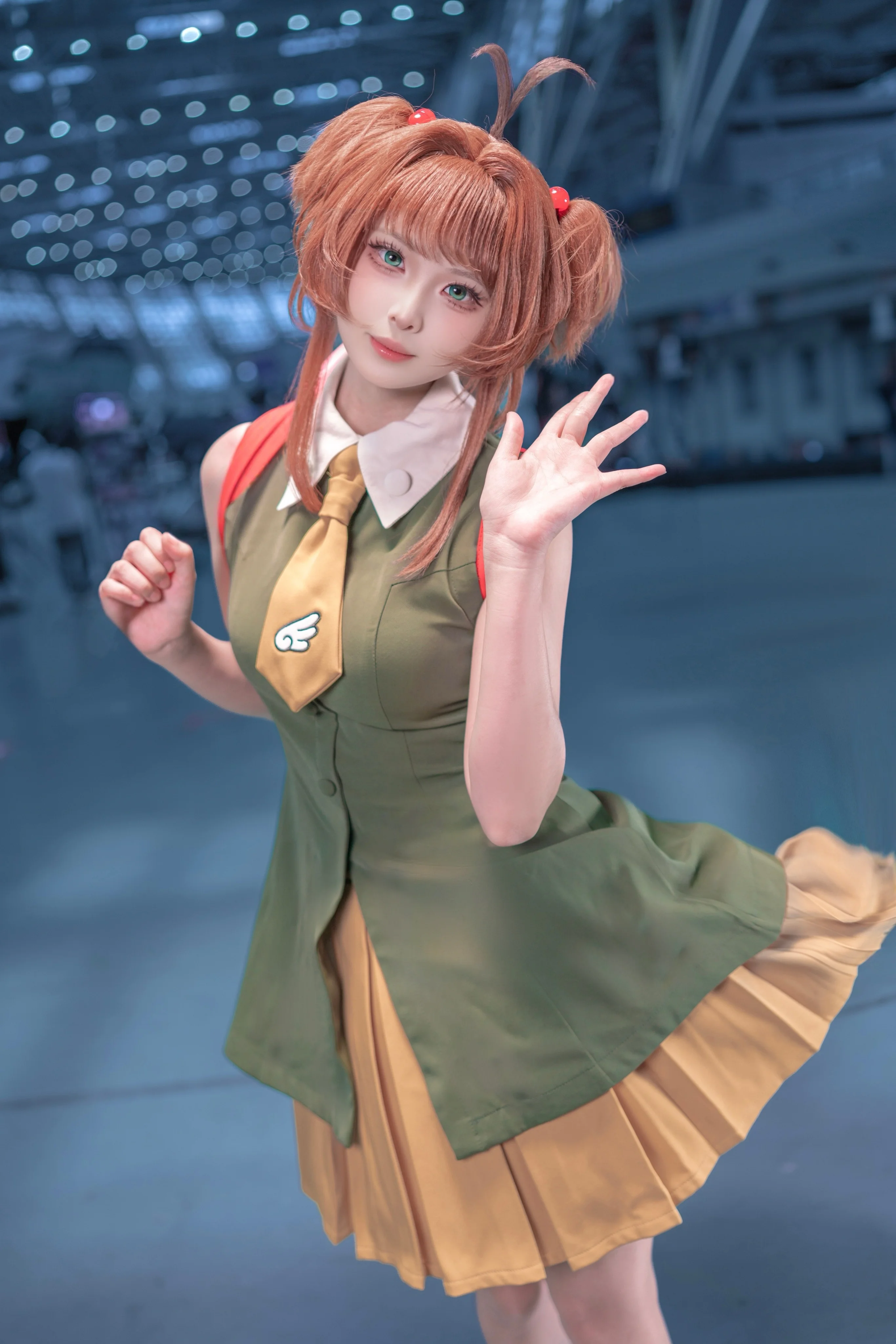 【木之木樱cos】在漫展中还原魔法少女樱的灵动瞬间 - 第3张