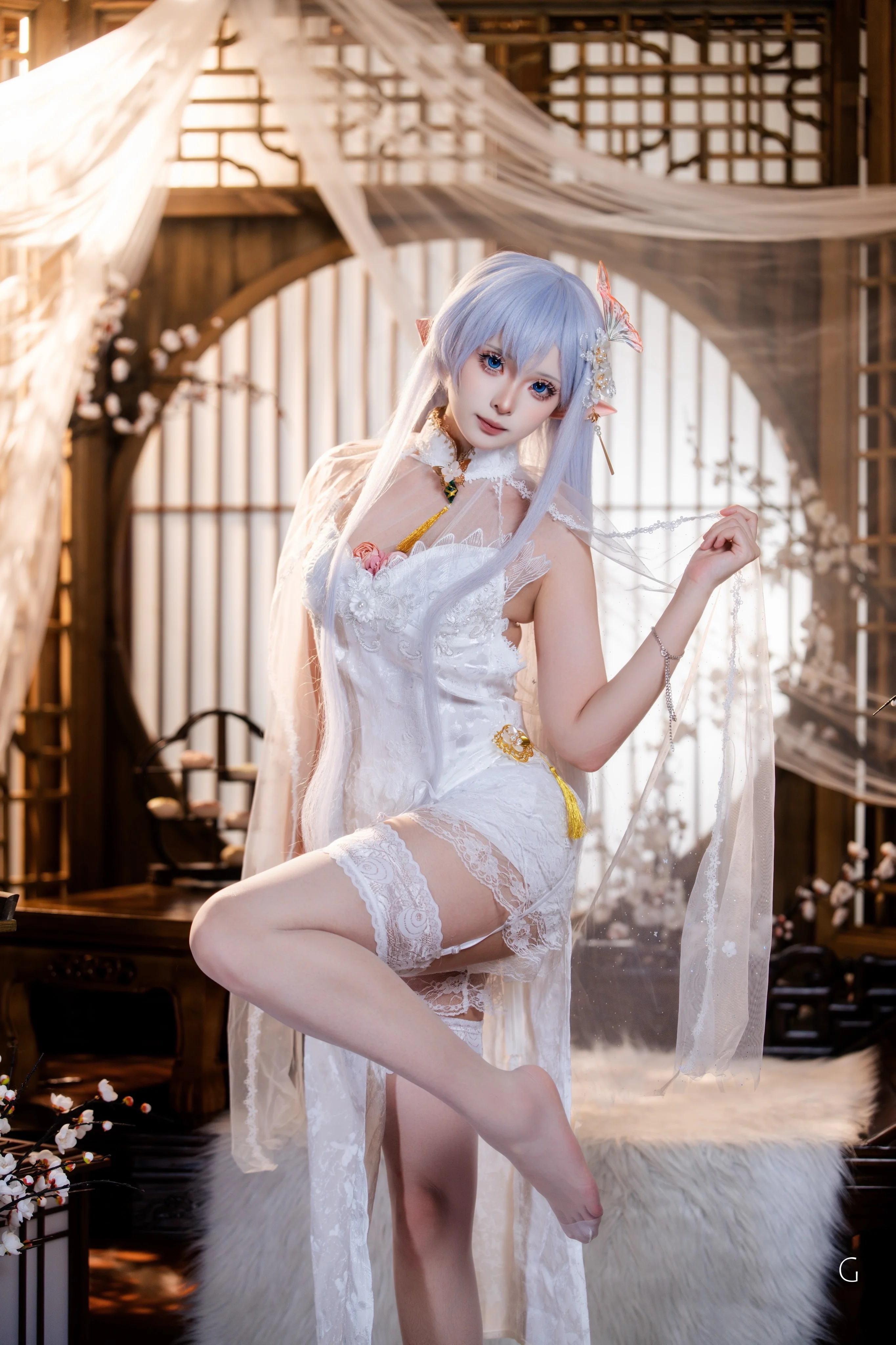 【阿爾比恩cos】碧藍航線新中式風格下的優雅倩影 - 第 4 張