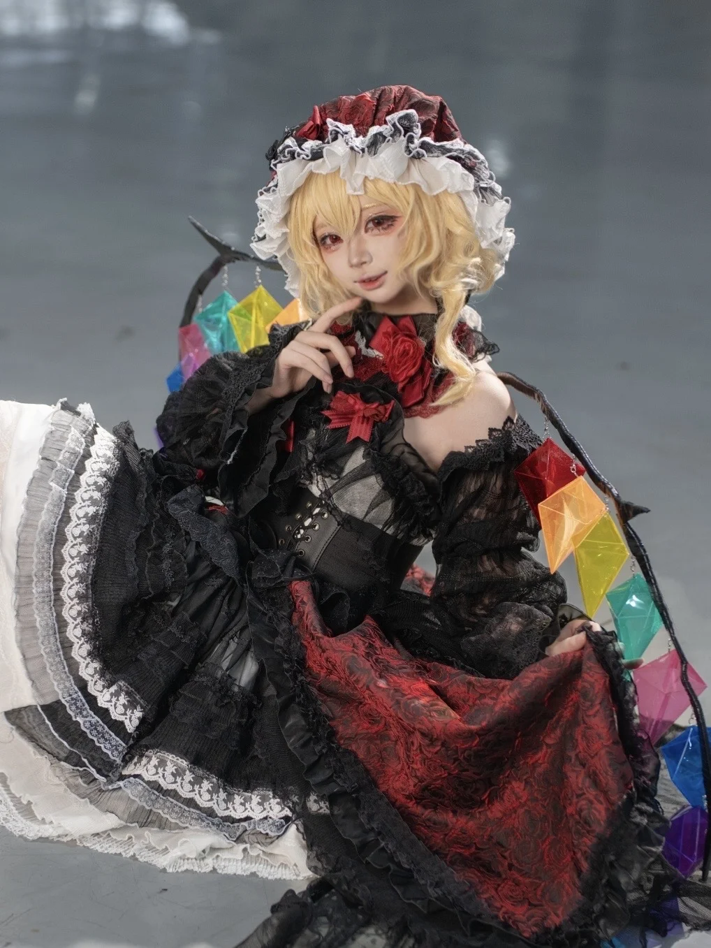 【芙兰朵露cos】东方Project红魔馆二小姐场照