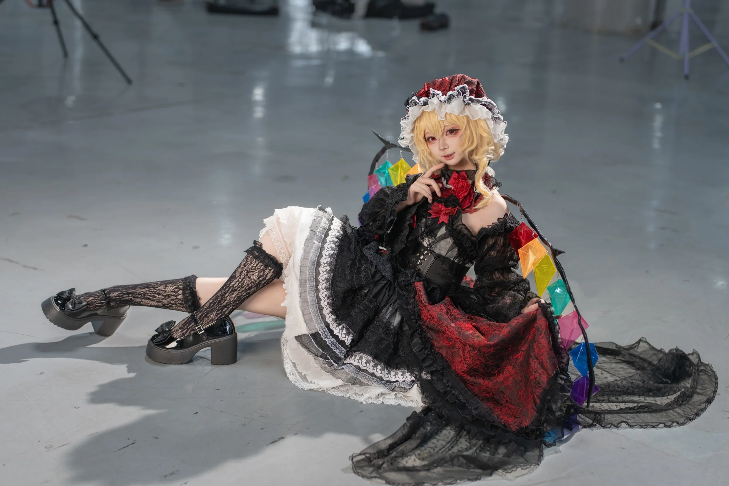 【芙兰朵露cos】东方Project红魔馆二小姐场照 - 第 2 张