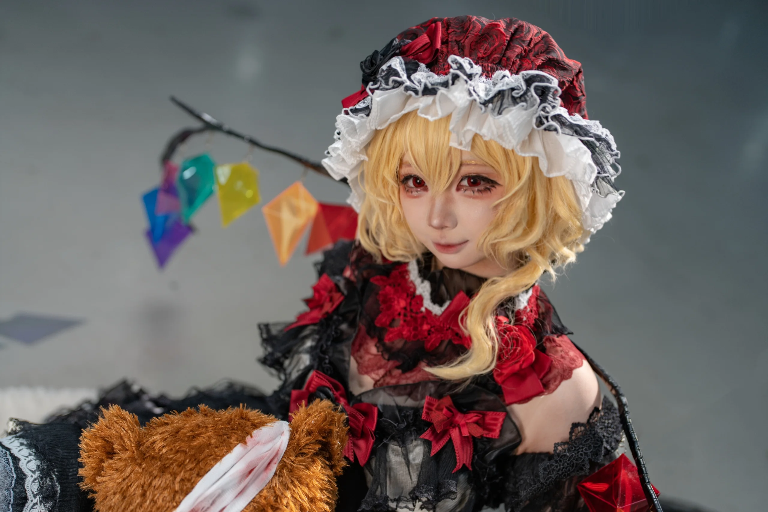 【芙兰朵露cos】东方Project红魔馆二小姐场照 - 第 3 张