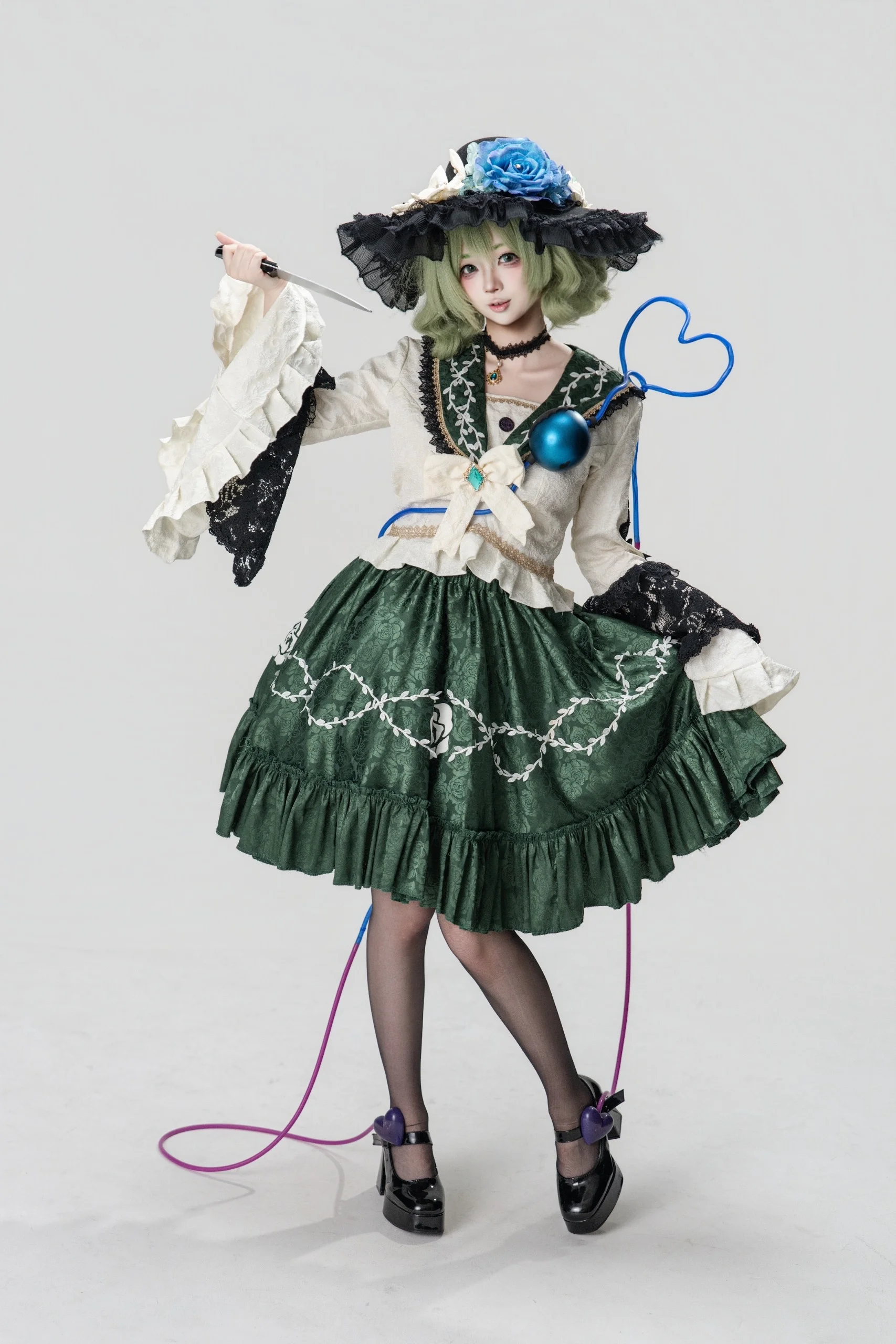 【古明地恋cos】东方project的第三只眼，和我的小刀与线