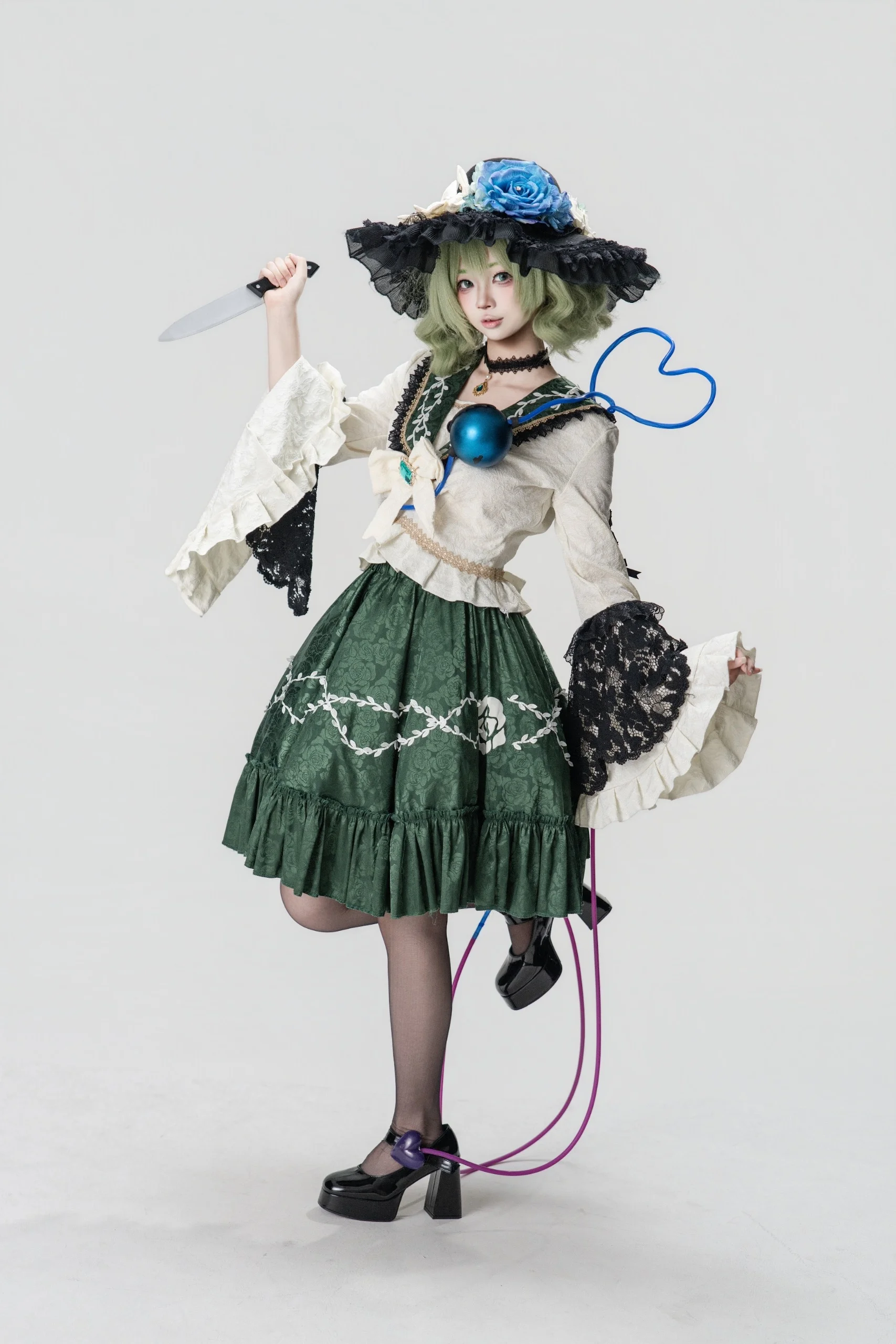 【古明地恋cos】东方Project里的无意识少女，电话线缠绕的日常