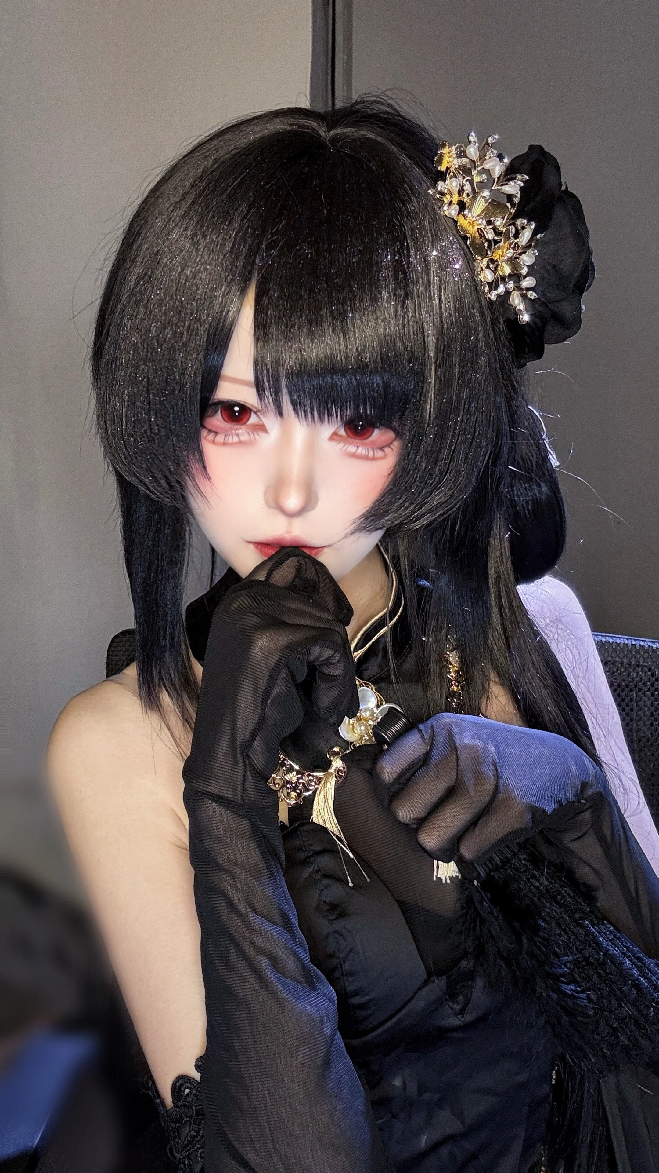 [Zhen Hai cosplay] A Cool and Elegant Dark Profile - Image 2