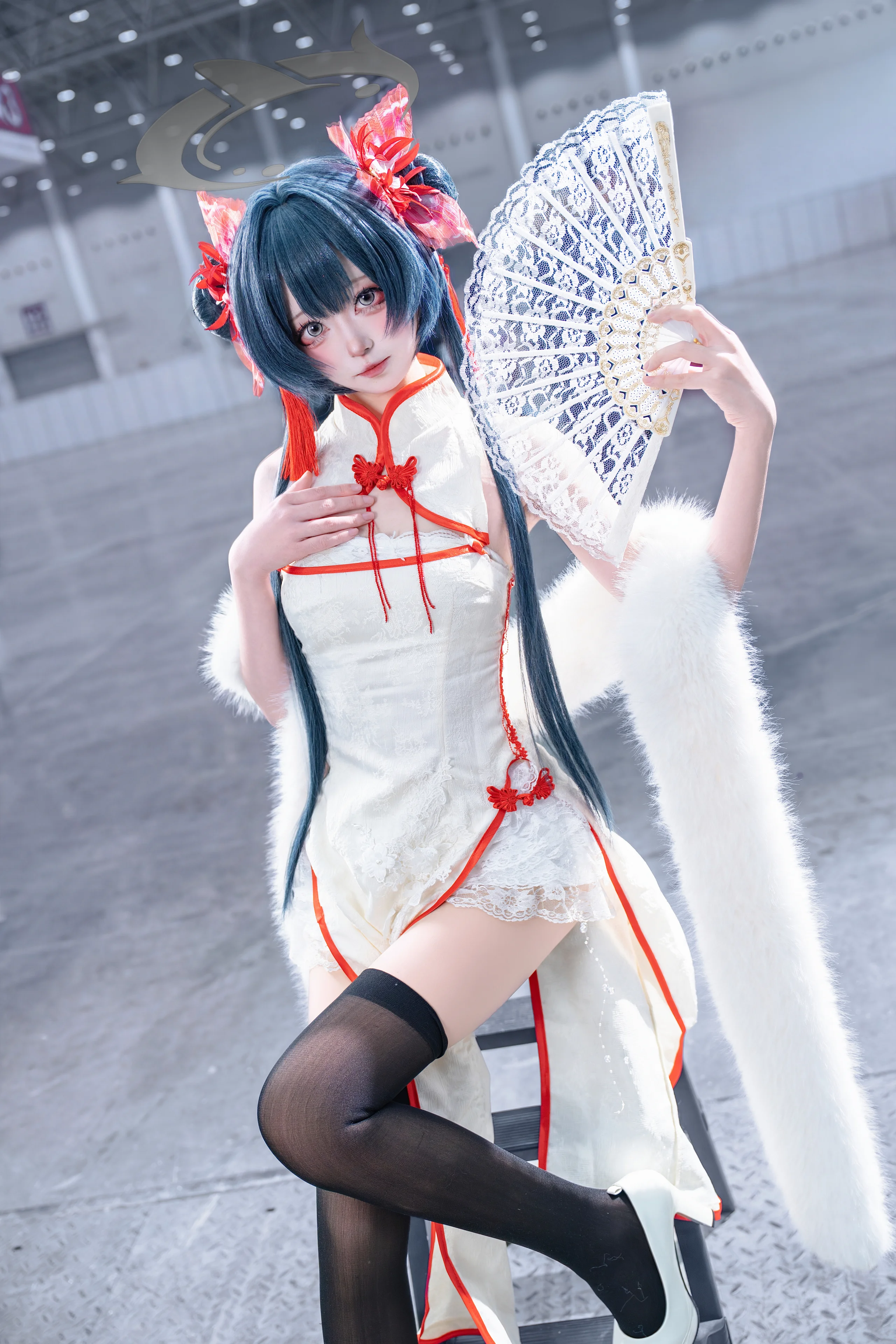 【ブルーアーカイブ キサキ コスプレ】新春コスプレイベント写真記録、武漢夢郷の漫画展にて - 1 枚目