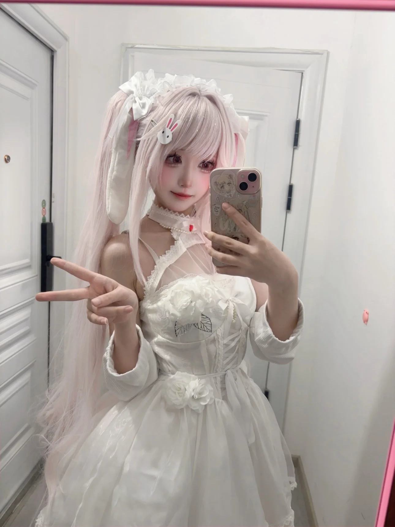 【nikke爱丽丝cos】低预算低成本还原转盘皮，萌系少女感拉满 - 第 2 张