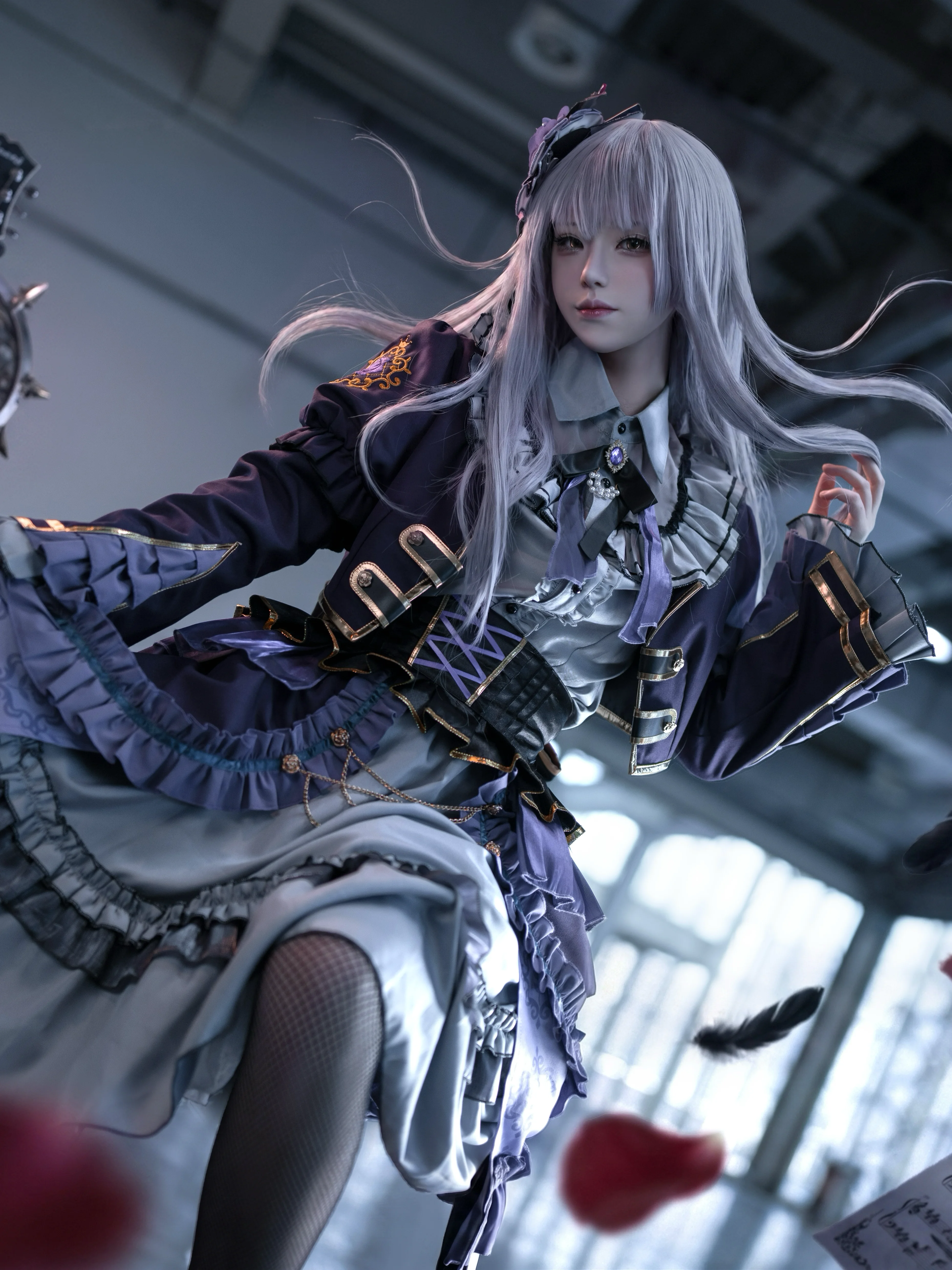 [Minato Yukina cosplay] Musical Obsession in BanG Dream!, Frozen This Time by the Lens