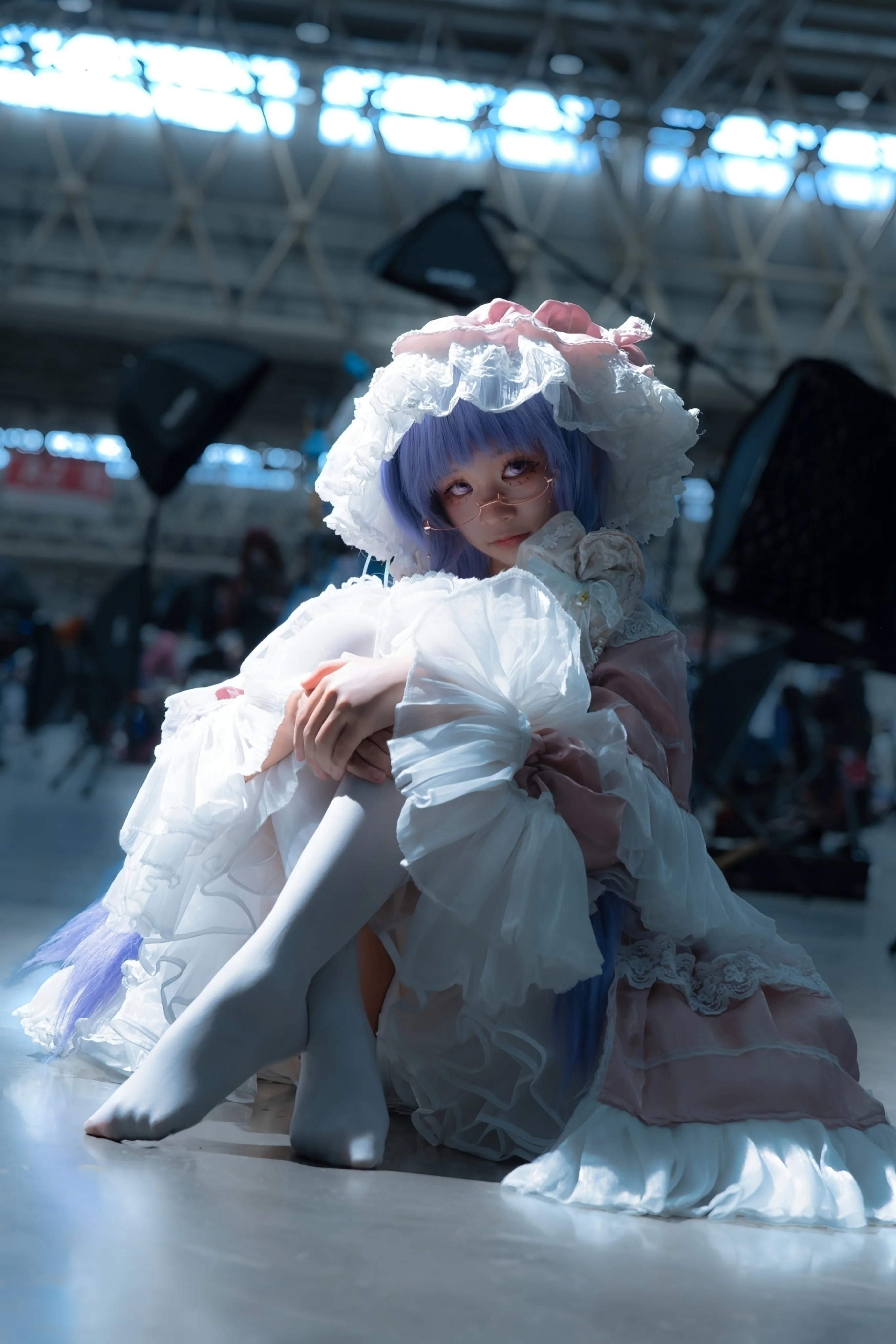 東方project帕秋莉cos，知識體系的華麗具象化
