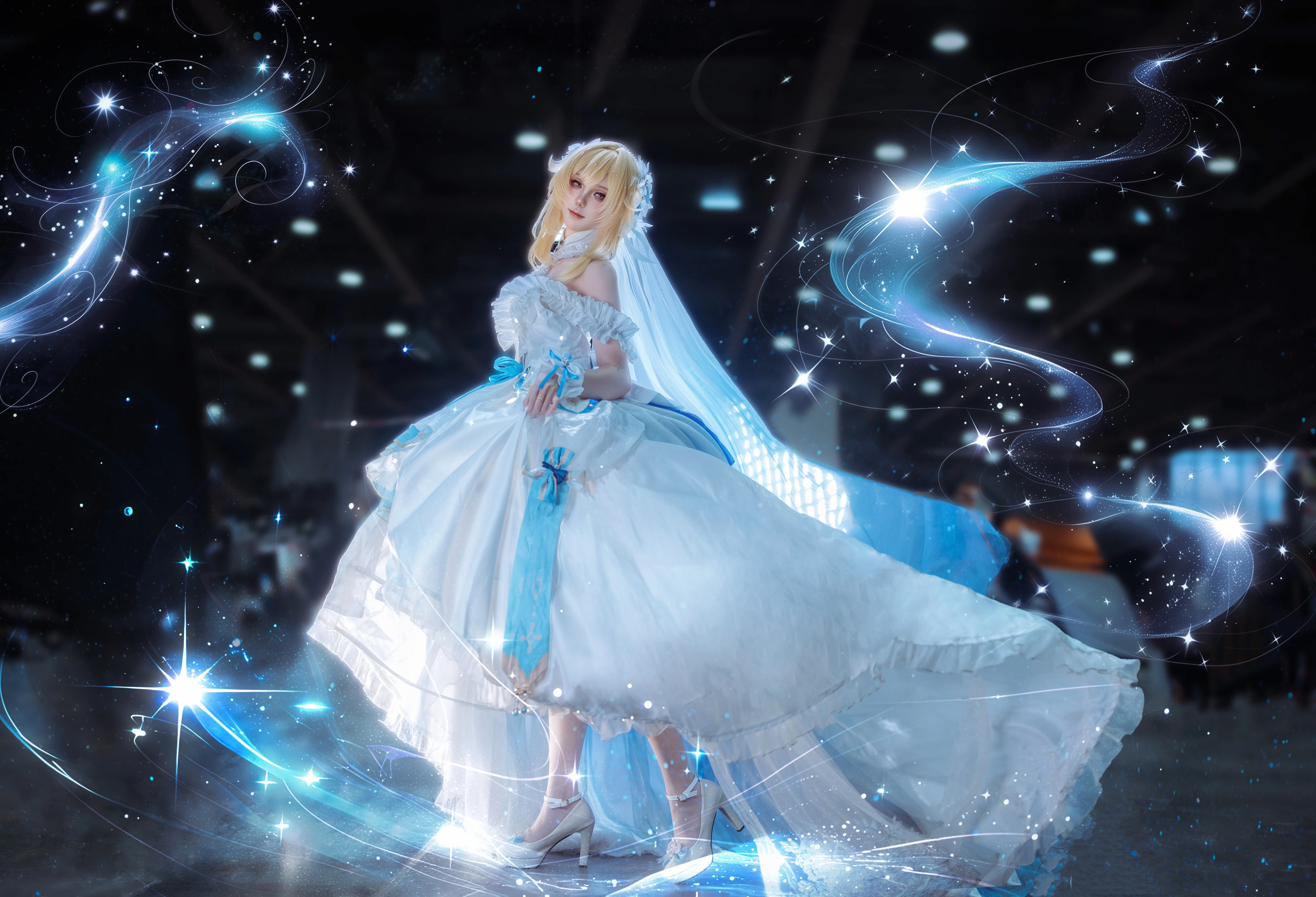 Cosplay Moments in a Vintage Sea of Books - Image 7