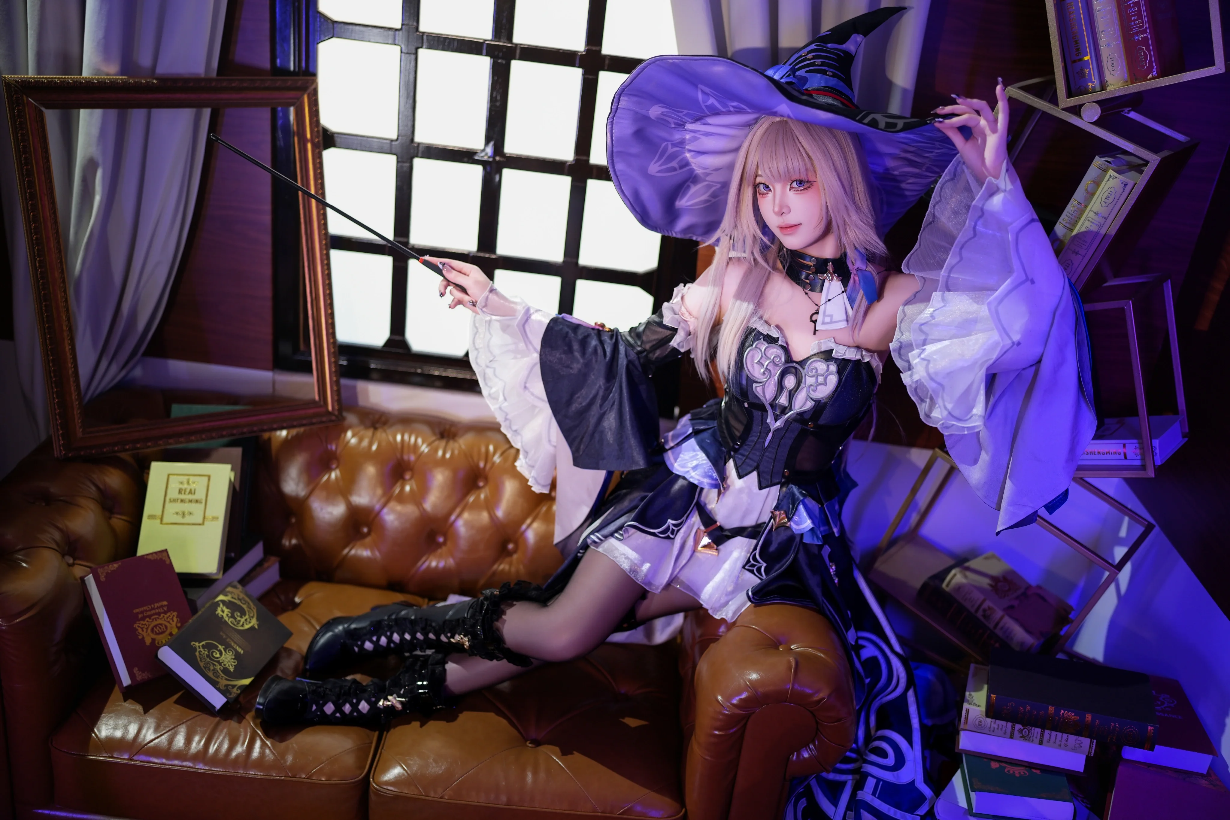 【ヘルタ コスプレ】崩壊：スターレイル、魔女の書斎とグリッターステージ - 2 枚目