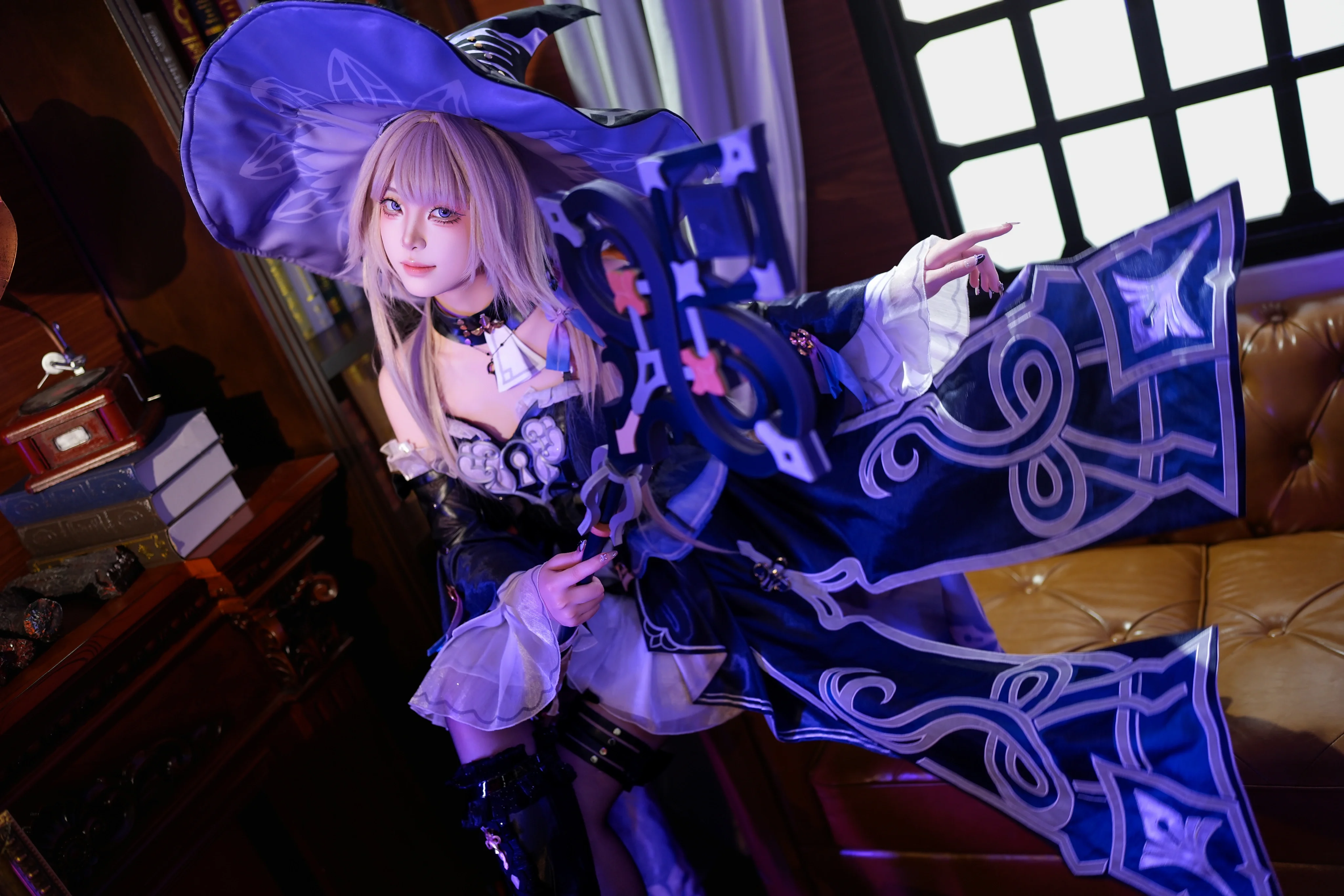 【ヘルタ コスプレ】崩壊：スターレイル、魔女の書斎とグリッターステージ - 4 枚目