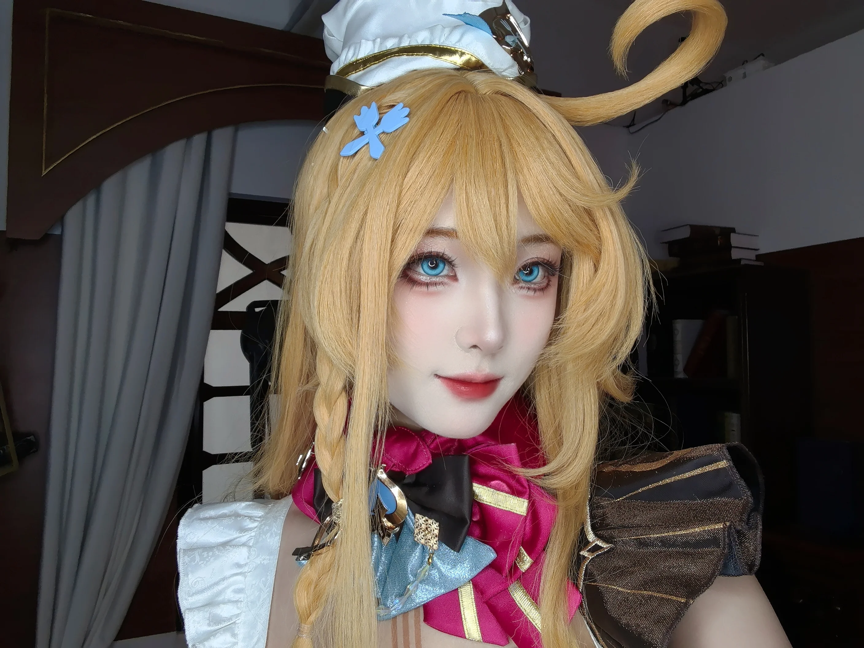 【爱可菲cos】原神甜点大师，摄影棚里的小厨娘