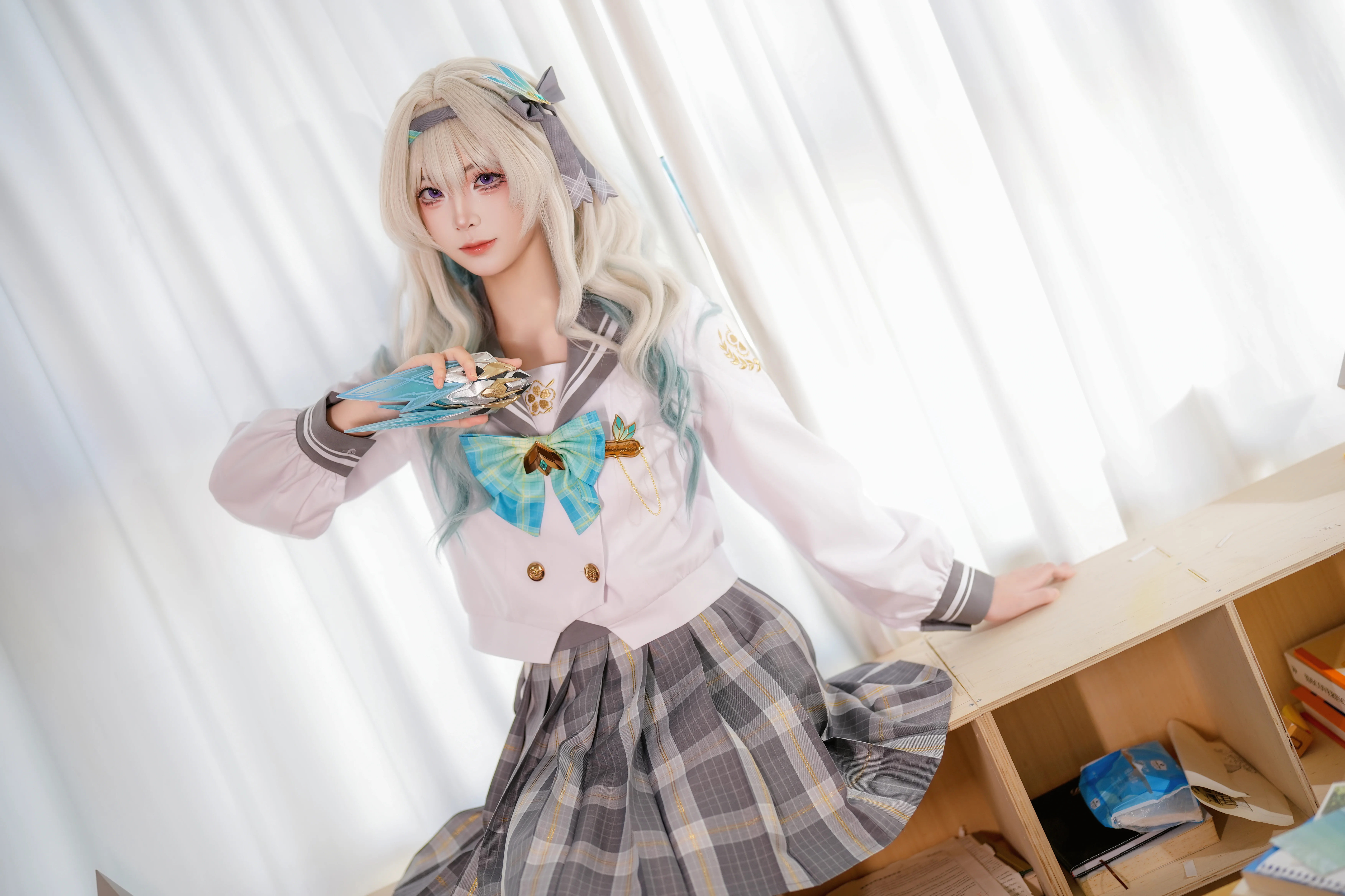 【崩壊：スターレイル ホタル コスプレ】春の贈り物・学園特輯 - 3 枚目