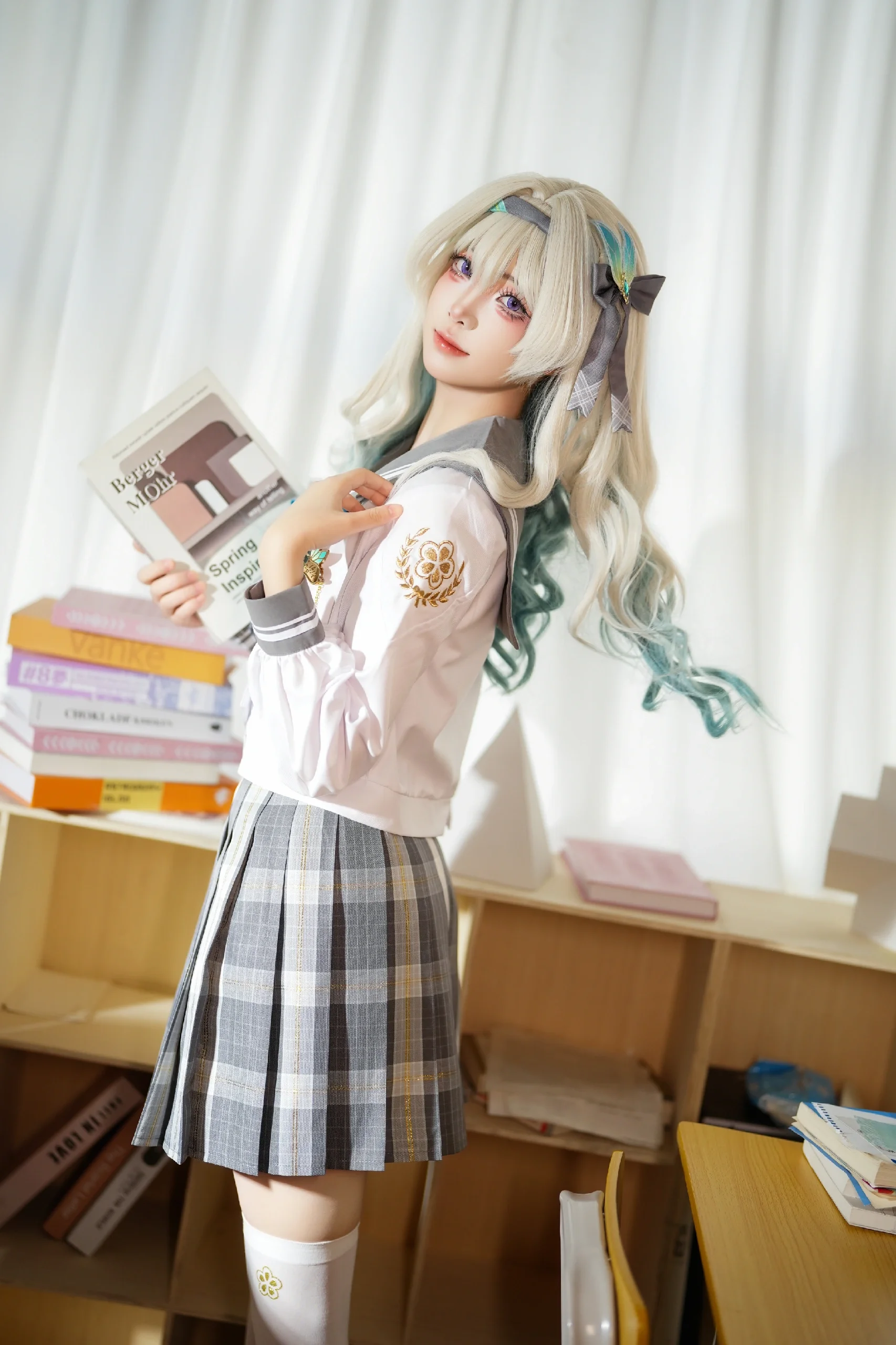 【崩壊：スターレイル ホタル コスプレ】春の贈り物・学園特輯 - 5 枚目