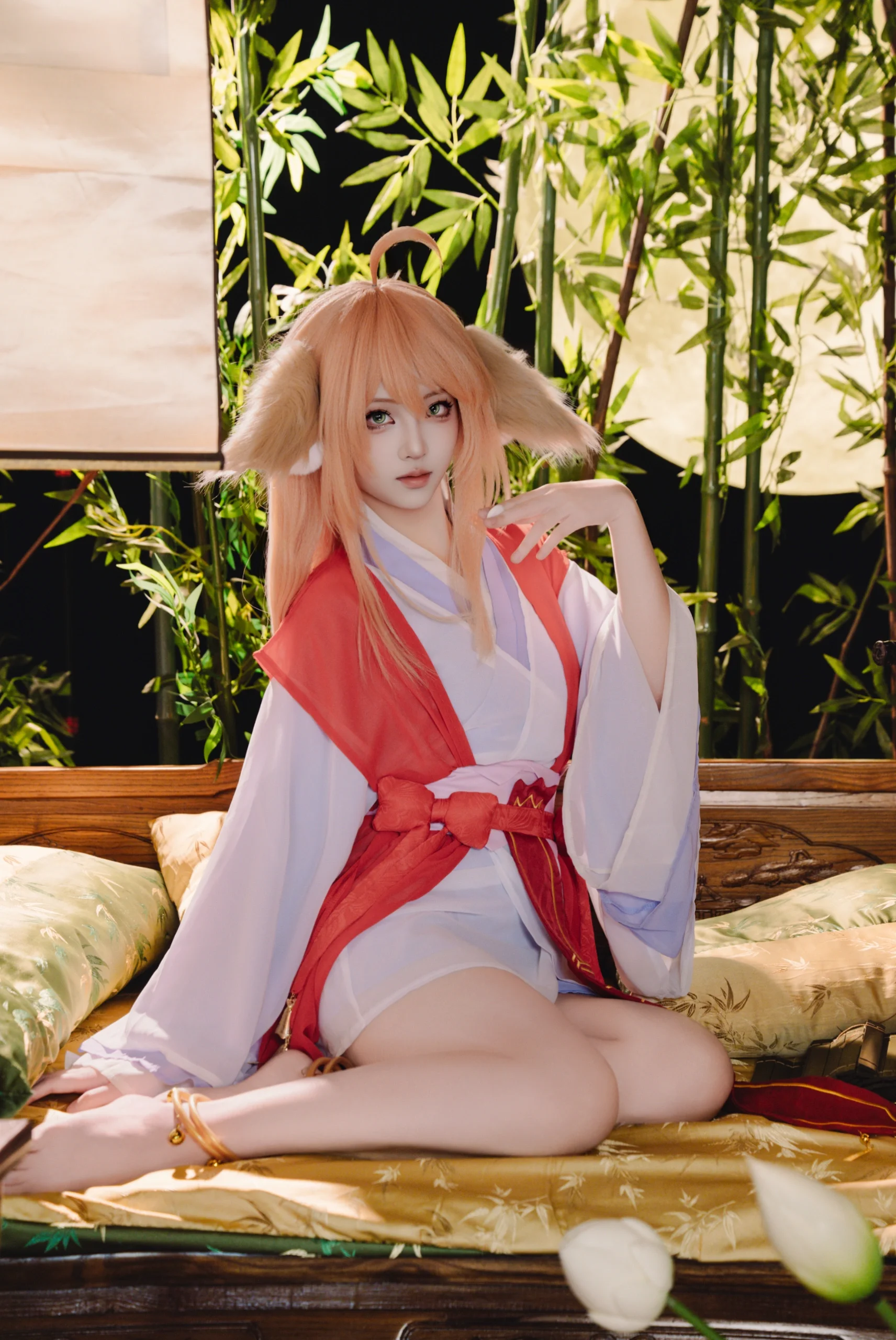 【涂山红红cos】狐妖小红娘的灵动瞬间 - 第2张