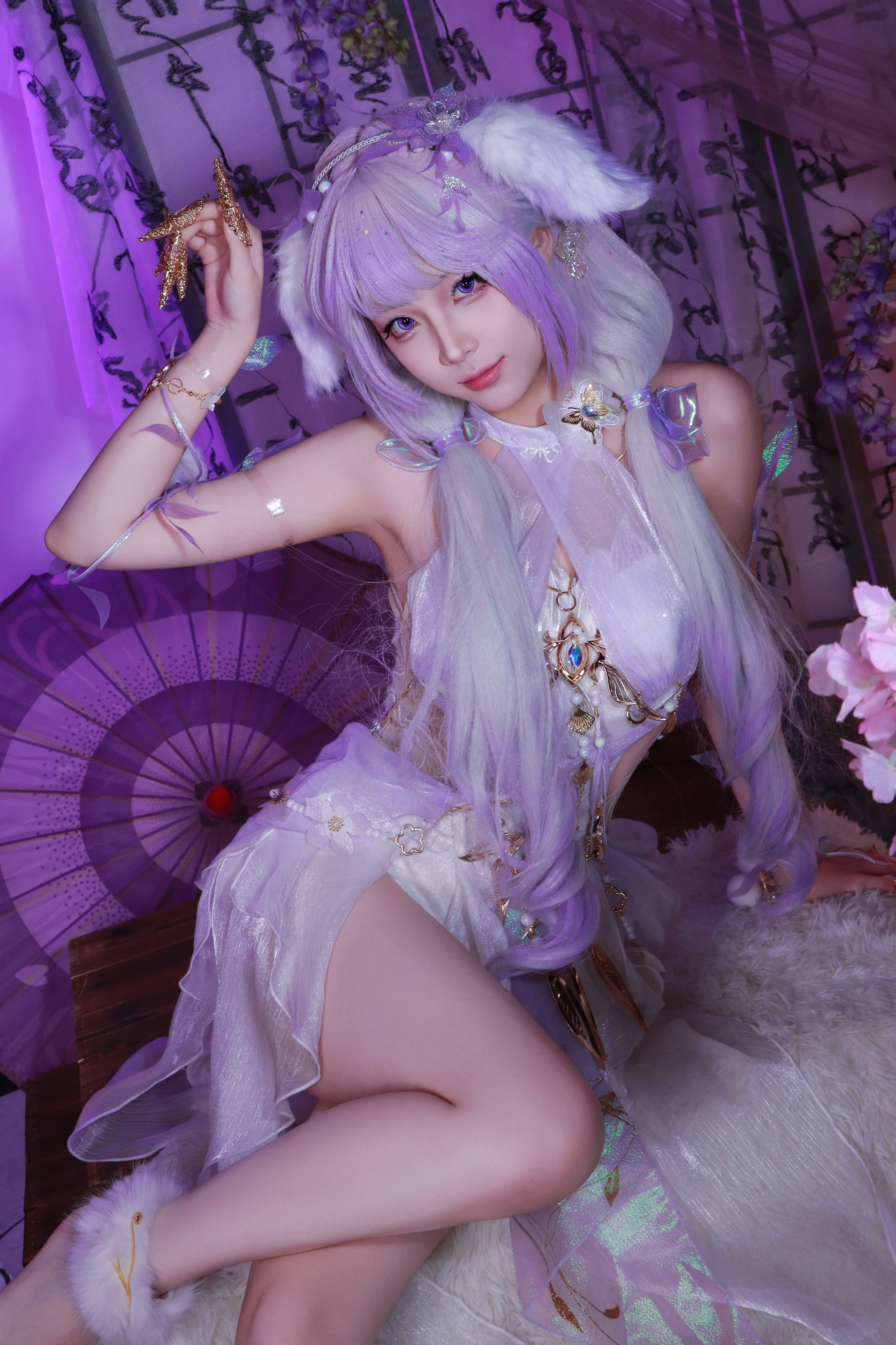【春不敛cos】在紫色的幻境中捕捉灵动的仙气 - 推荐阅读封面