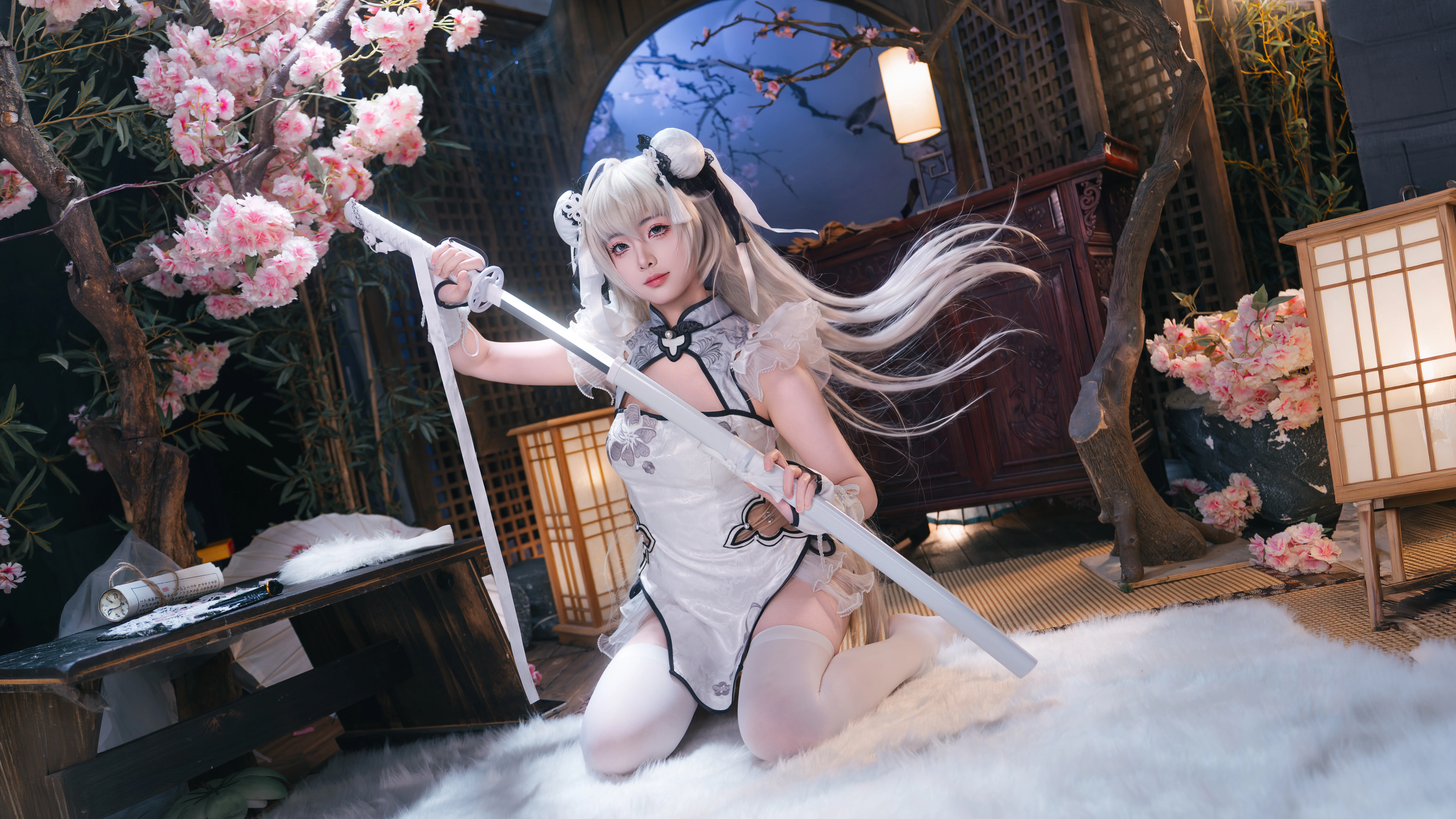 [Yin Ziping Cosplay] Chalcedony Ice Core — I Don't Want This Lifelong Renown - Image 2