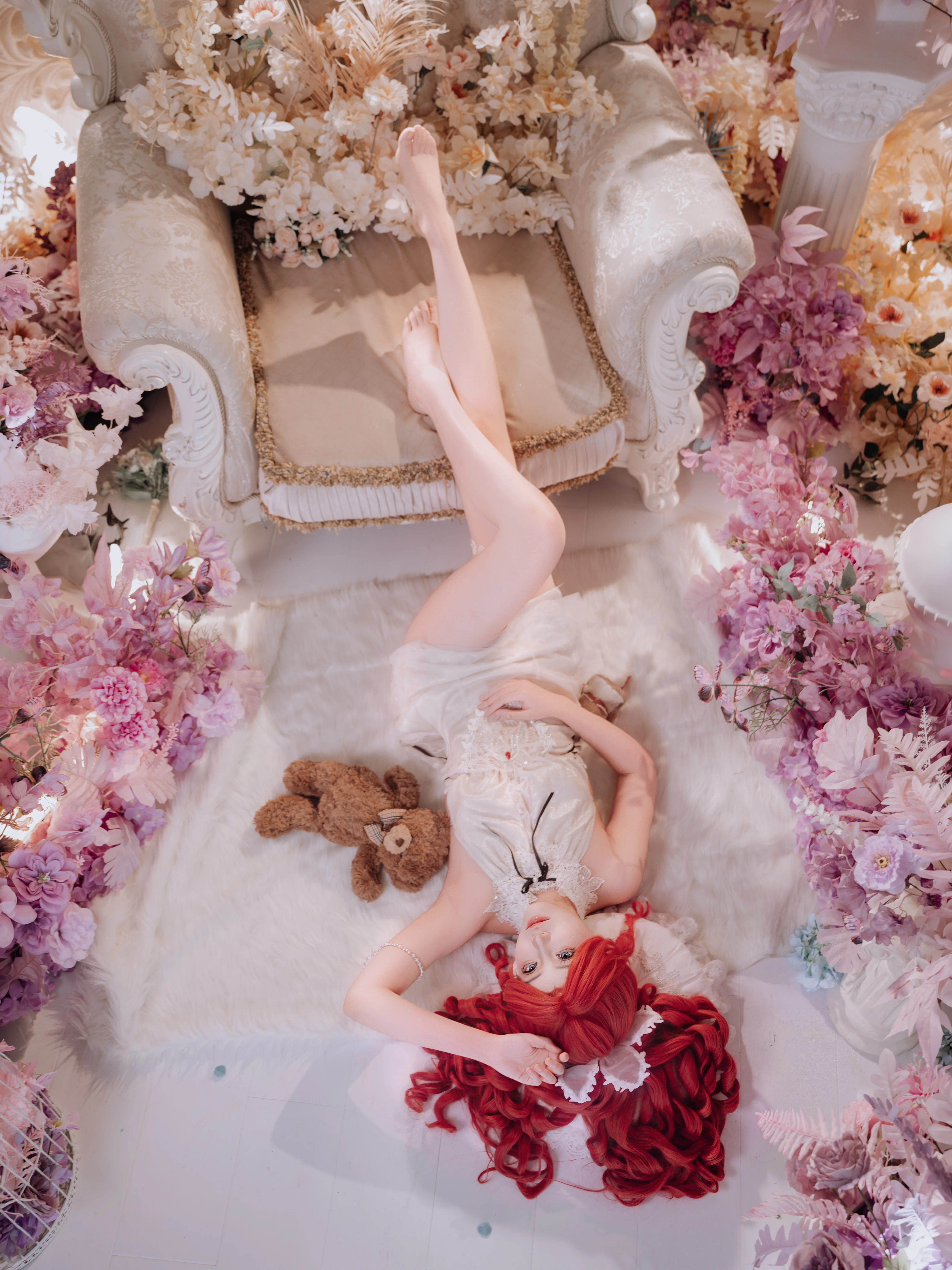 【席拉cos】永劫无间的红发少女，缎光里的梦幻午后 - 第 2 张