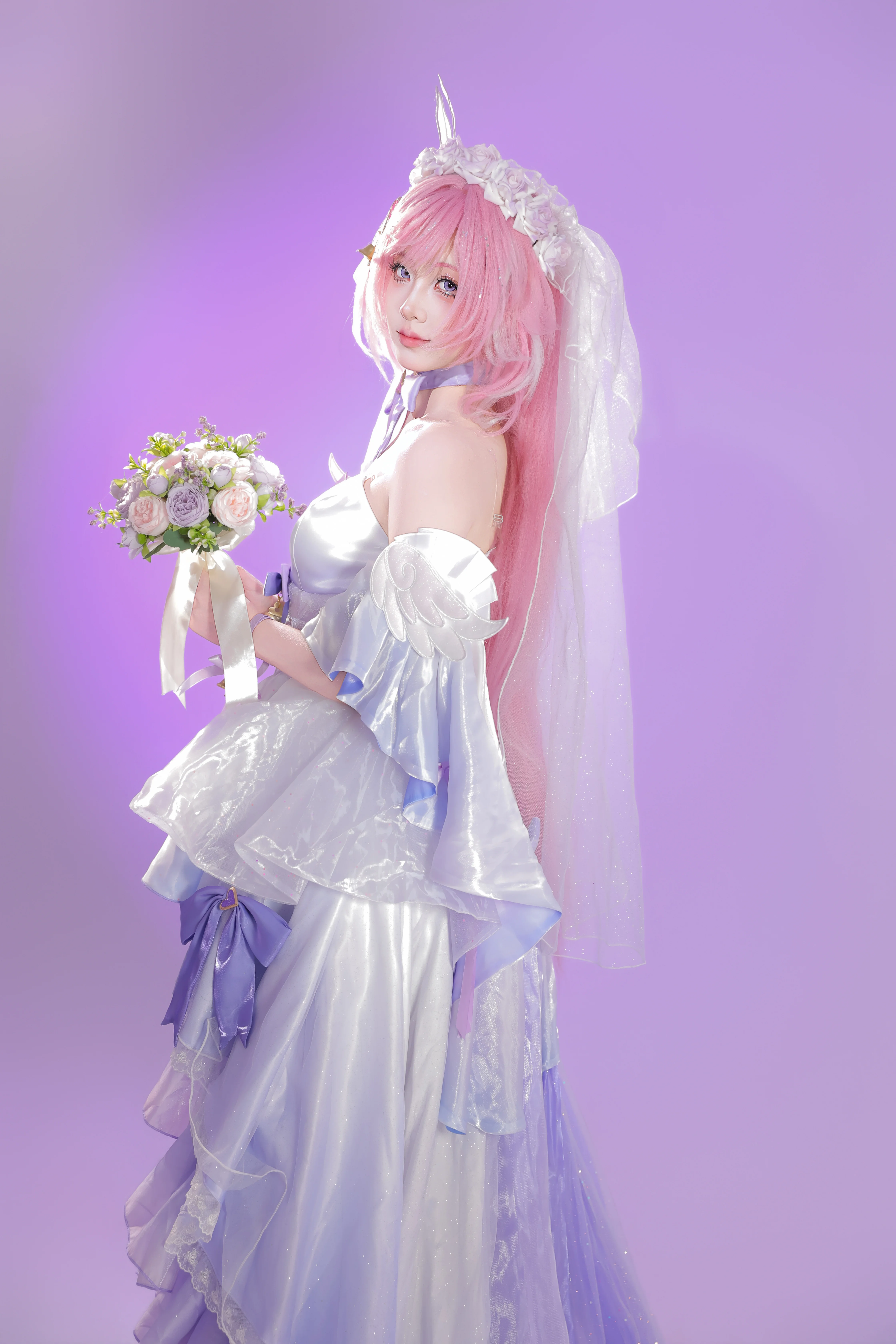 【爱莉希雅cos】花海中的浪漫花间颂歌 - 第5张