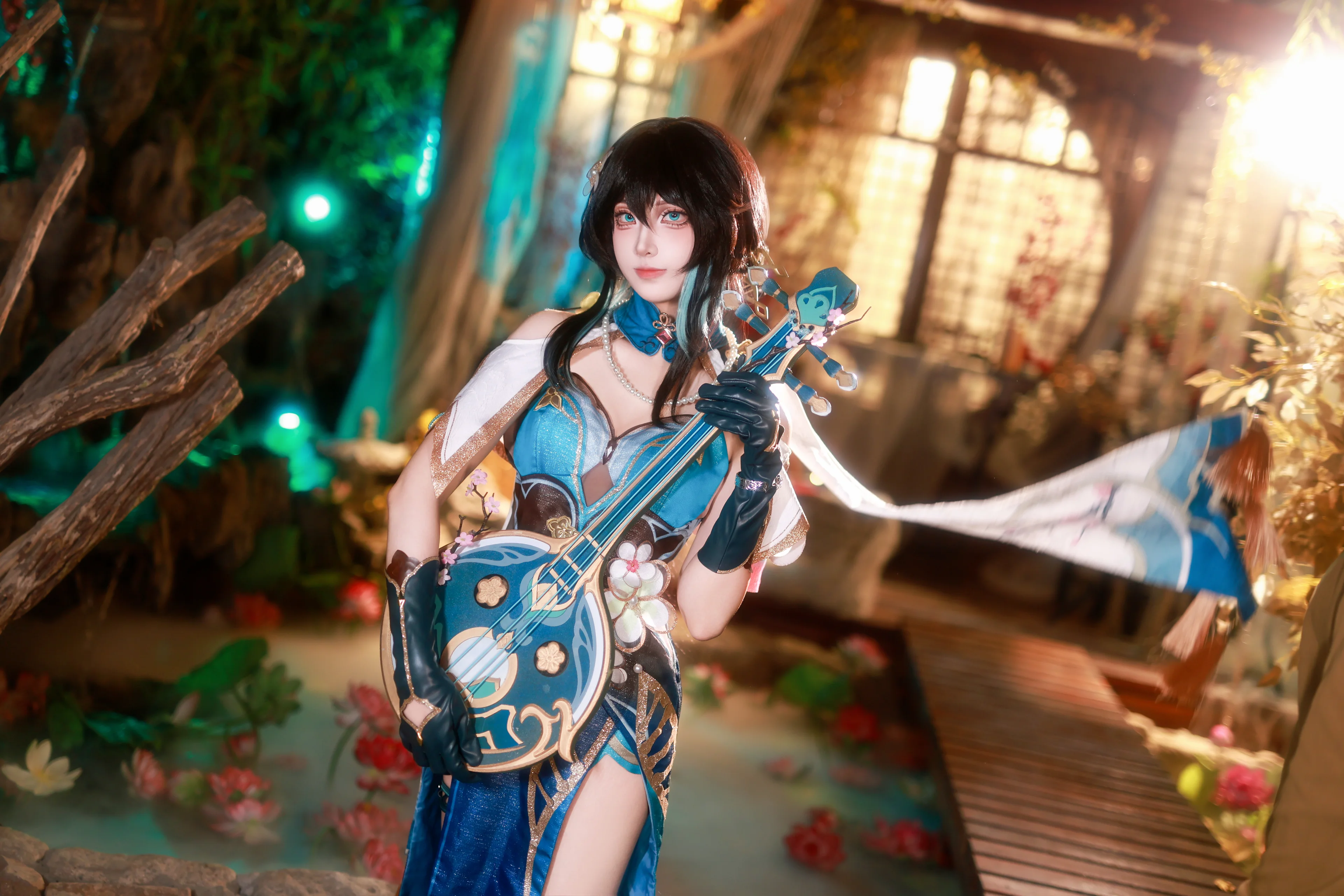 【ルアン・メェイ コスプレ】崩壊：スターレイルが織りなす古風の情趣