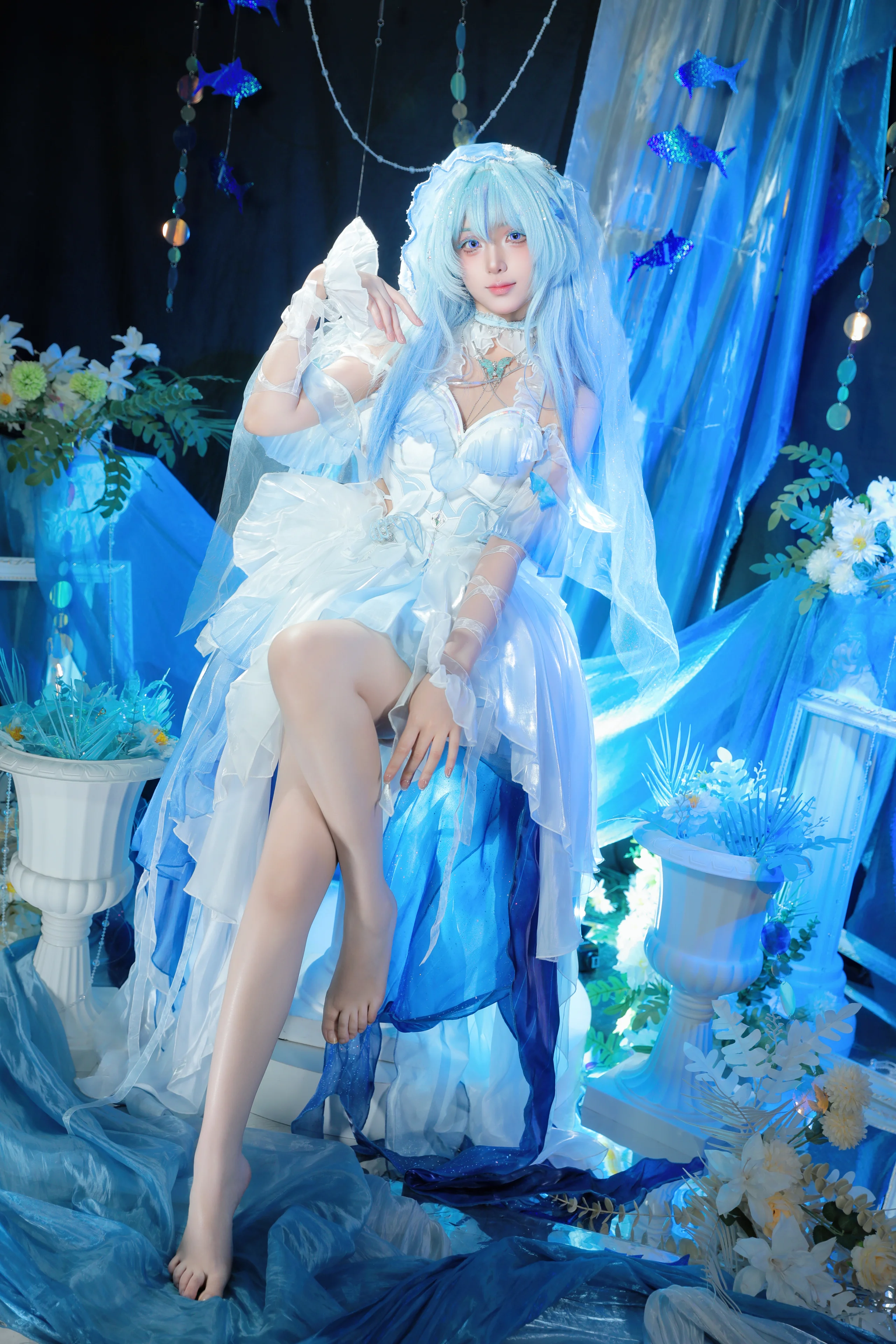 【守岸人cos】雨天的忧郁，藏进这片湛蓝深海 - 第 2 张