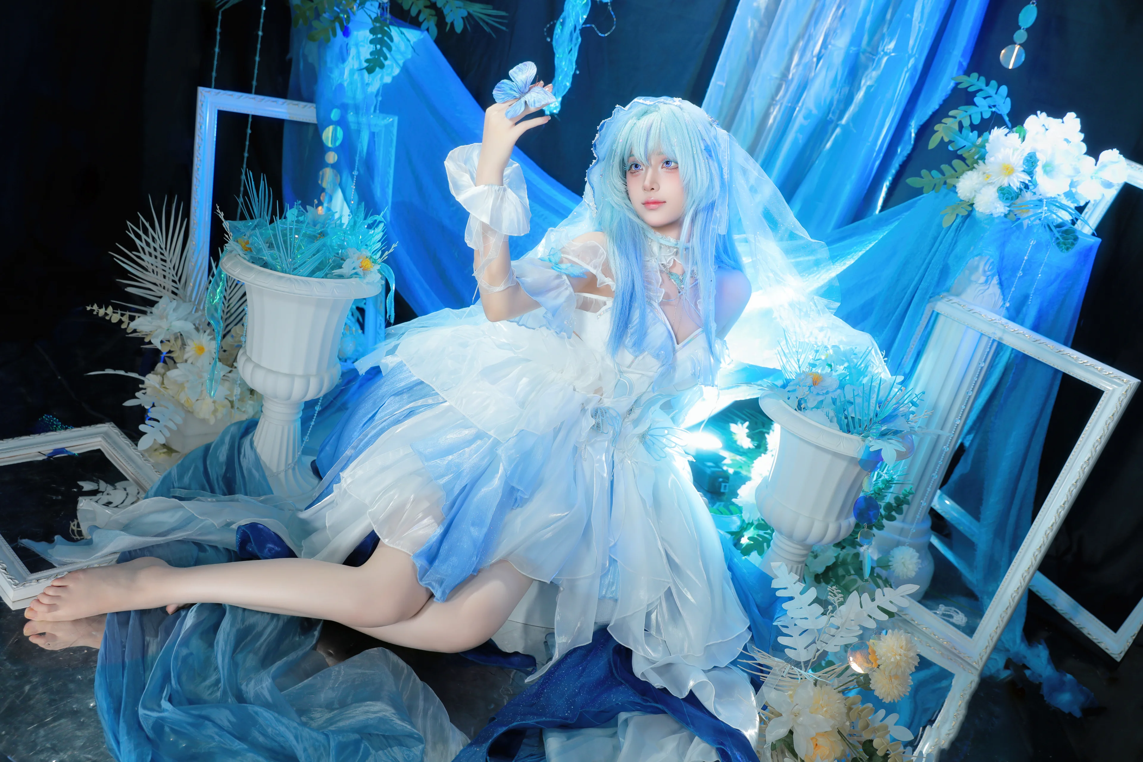 【守岸人cos】雨天的忧郁，藏进这片湛蓝深海 - 第 4 张
