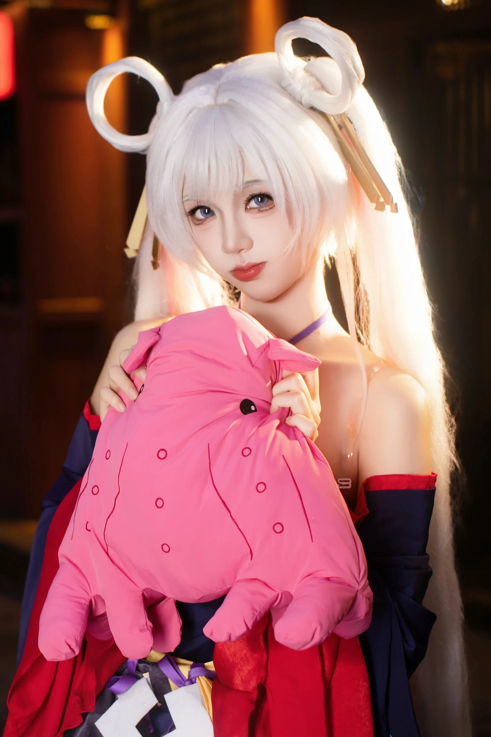 【月見ヤチヨコスプレ】超かぐや姫！、八千年に一度のピンクの小さな生き物
