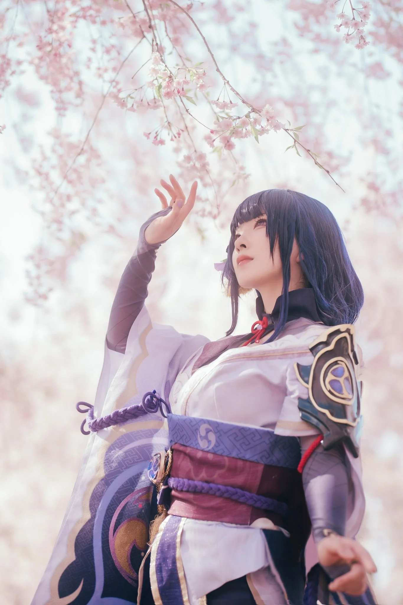 【雷電將軍cos】櫻花樹下的稻妻掠影 - 第 1 張