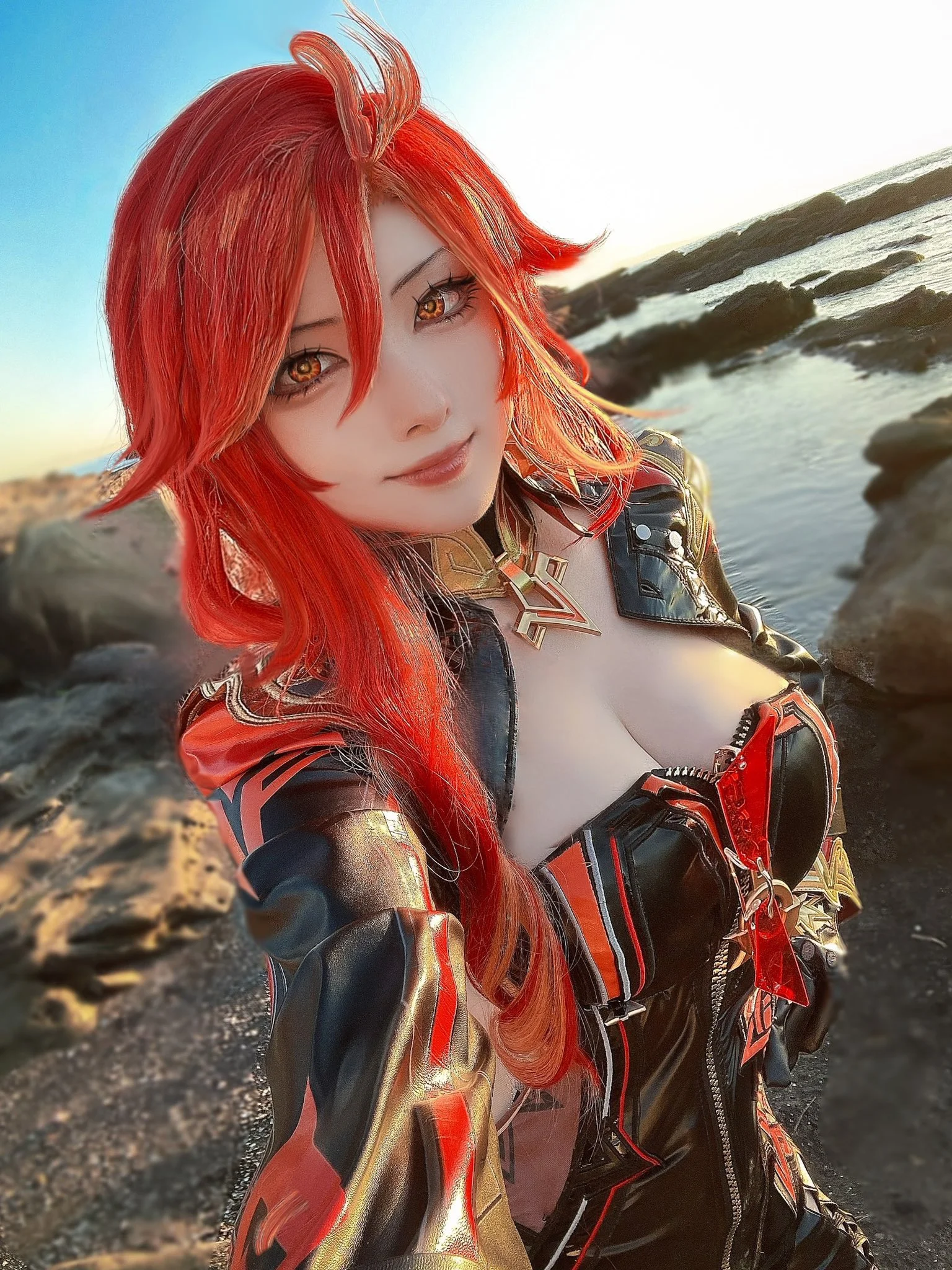 【玛薇卡cos】纳塔的太阳，在海边燃烧