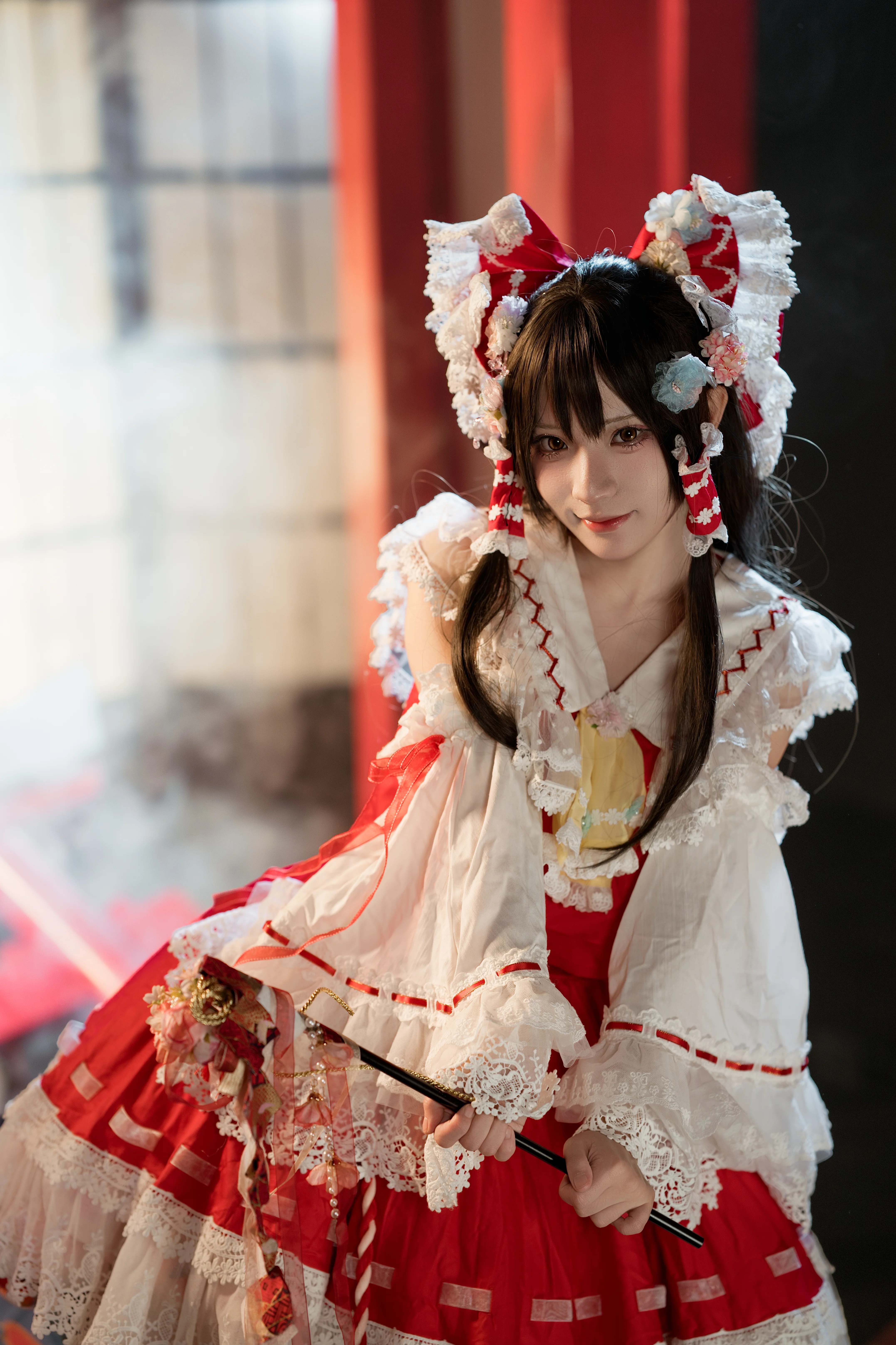【博丽灵梦cos】在静谧的神社里，听见祈祷的余音 - 第5张