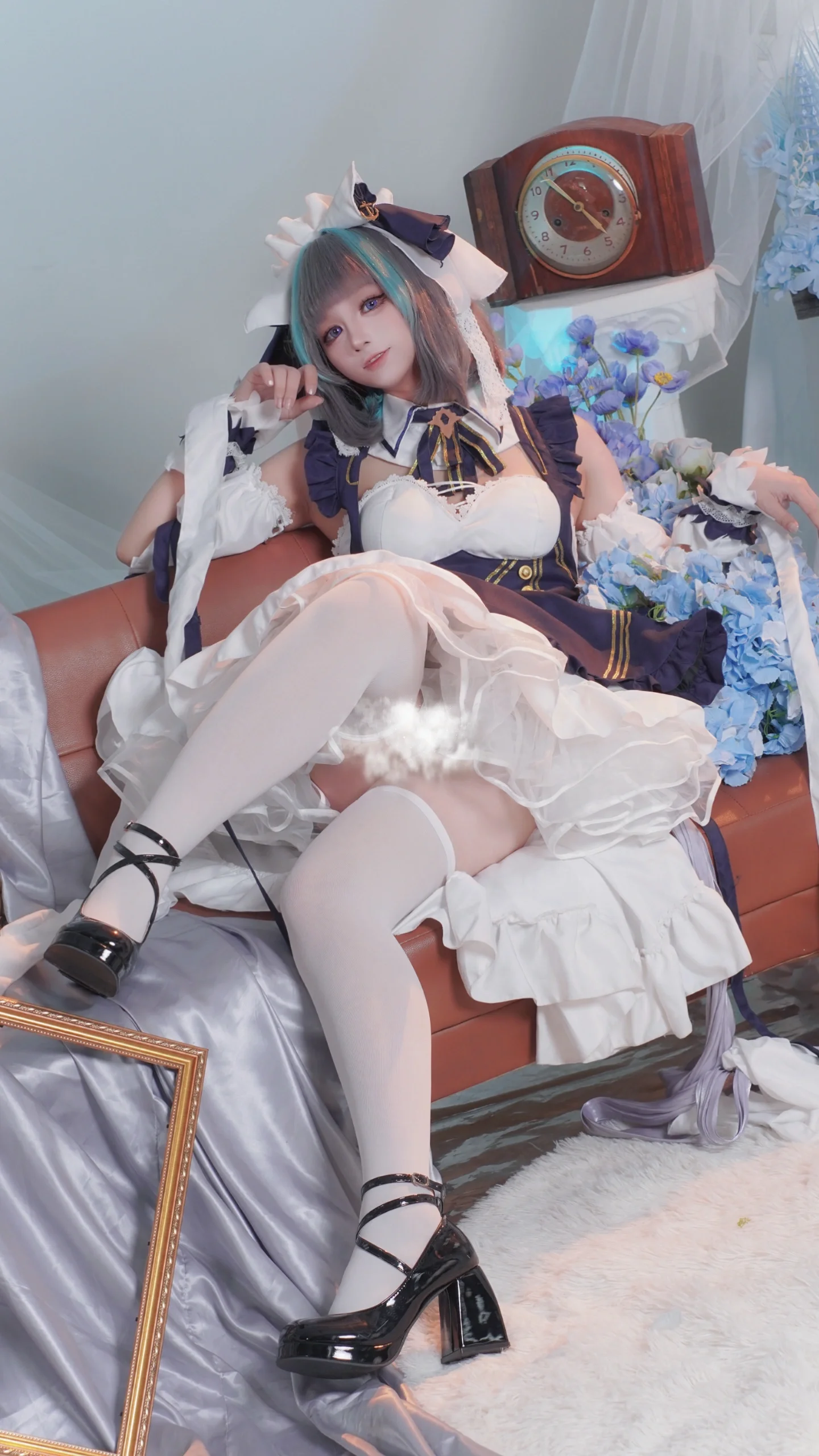 【柴郡cos】碧藍航線皇家女僕的午後時光