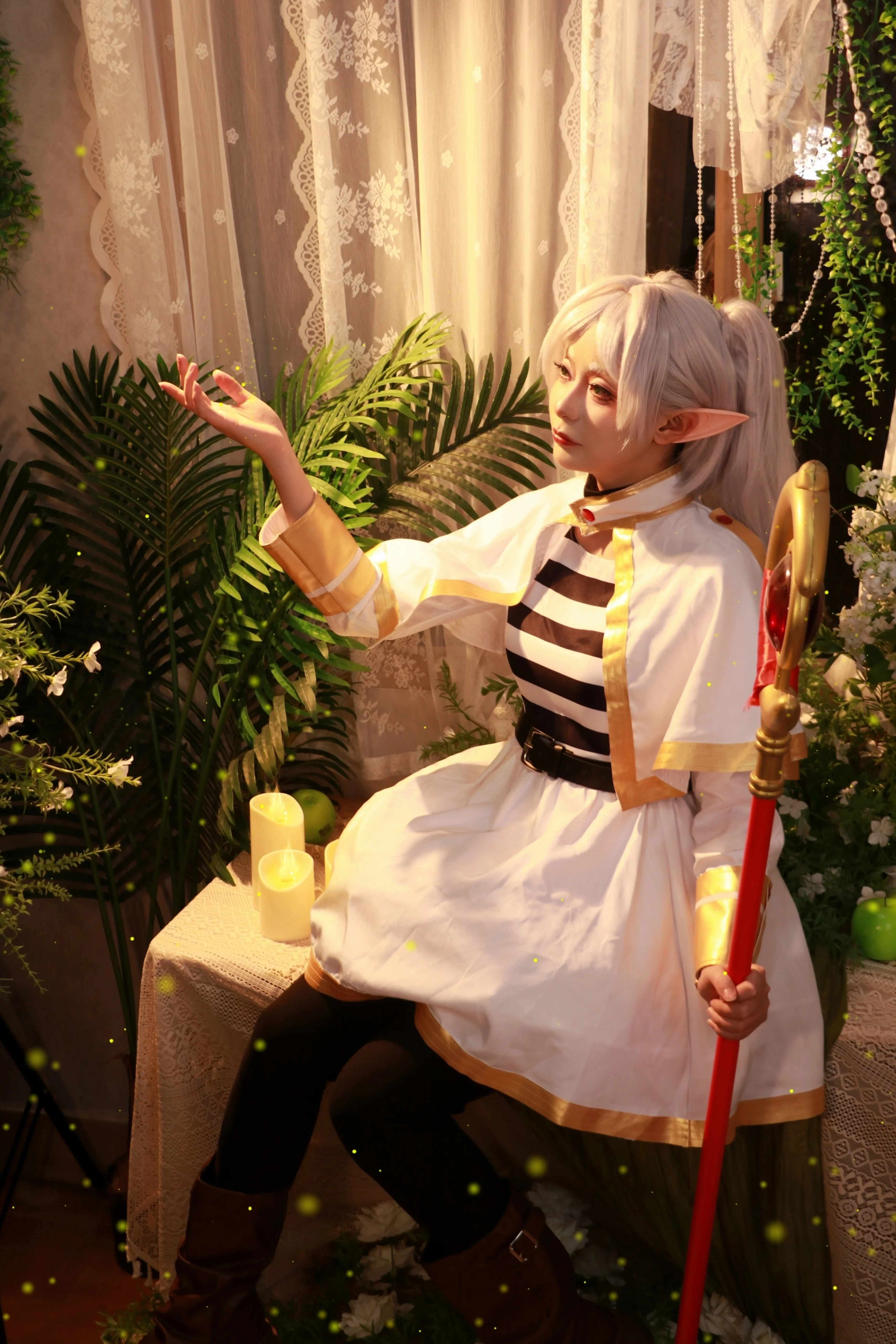 【芙莉莲cos】葬送的芙莉莲，在魔法与花丛中的午后 - 第 5 张