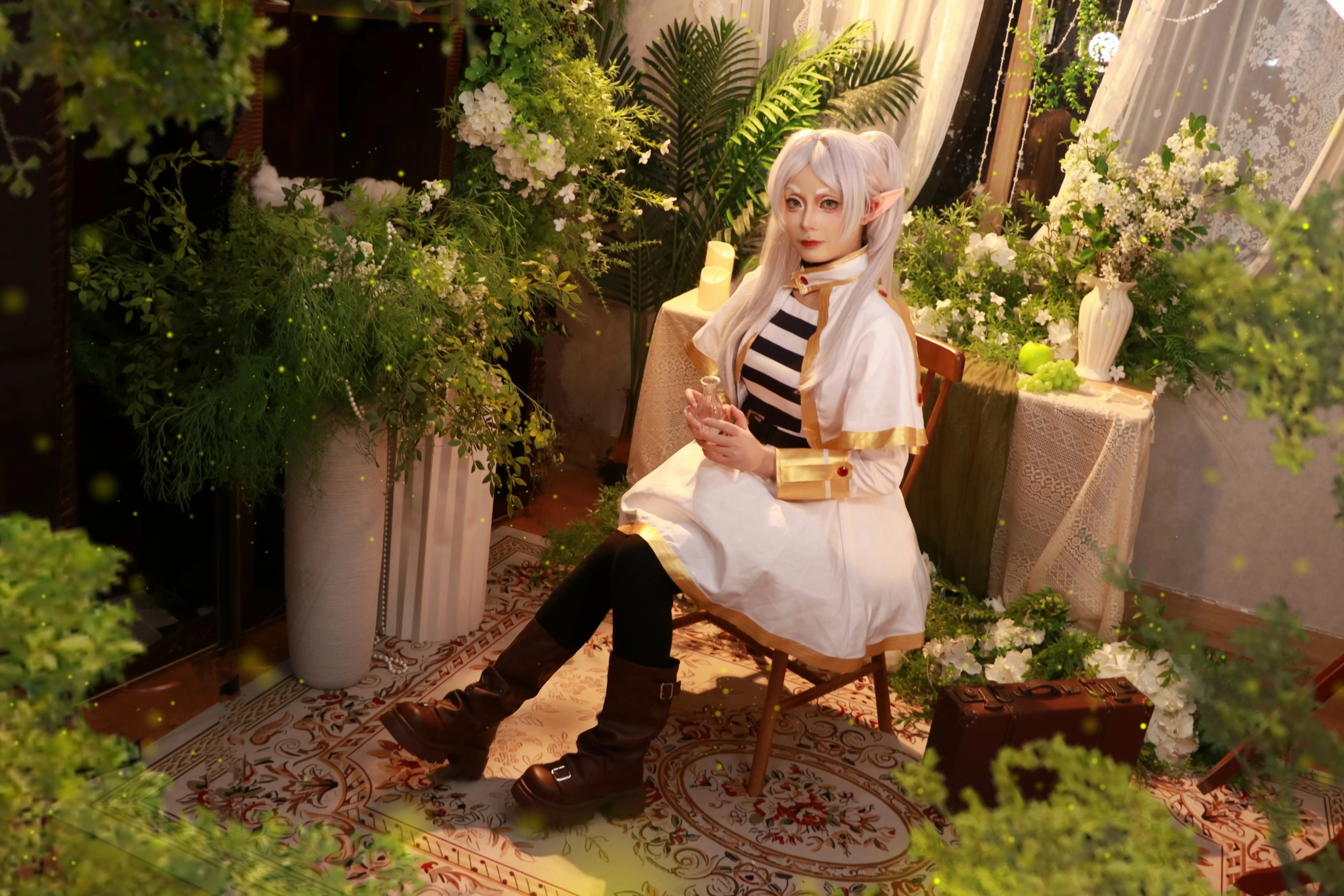 【芙莉莲cos】葬送的芙莉莲，在魔法与花丛中的午后 - 第 9 张