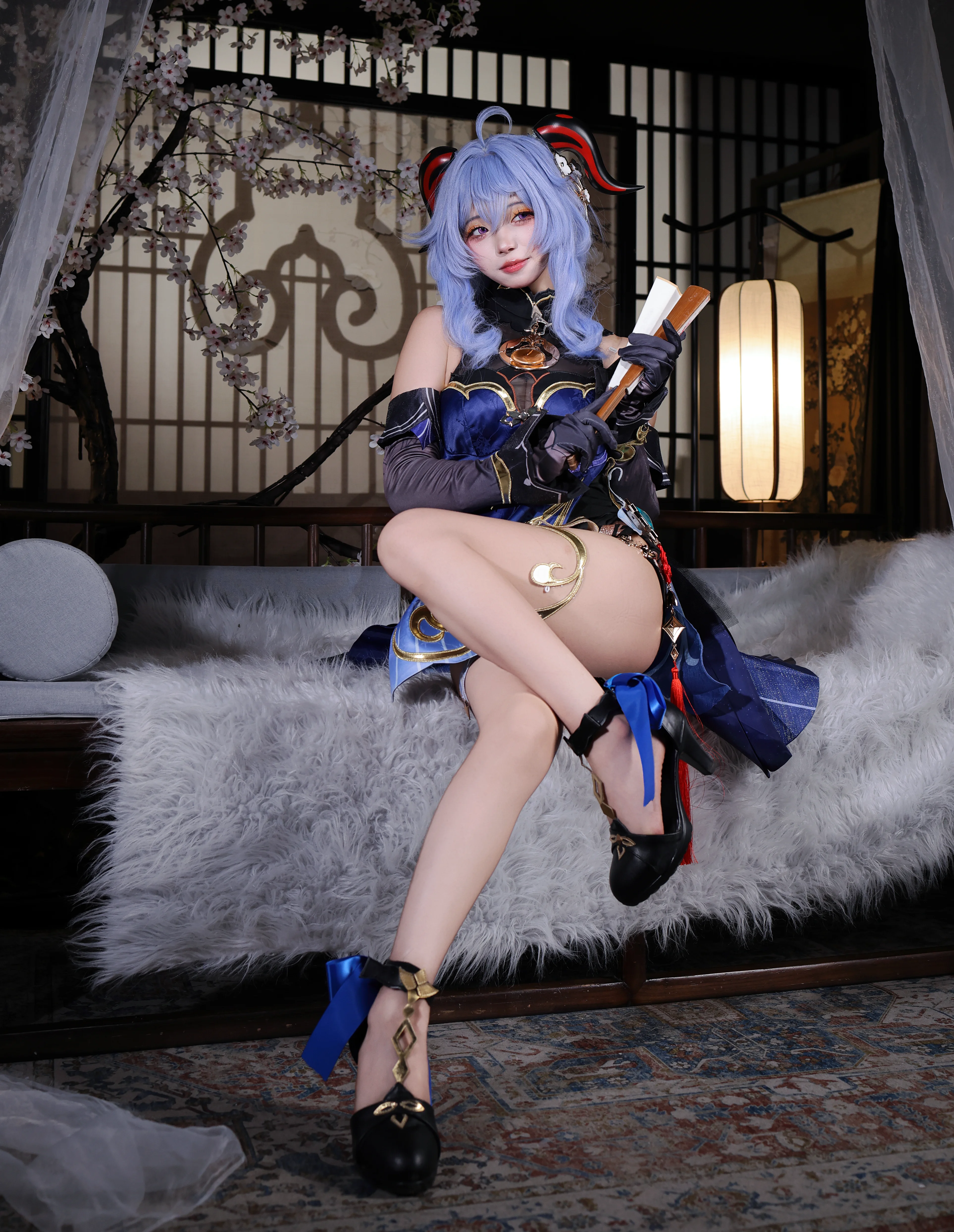 【甘雨cos】在原神璃月山间的惬意午后，享受这份专属温柔 - 第4张