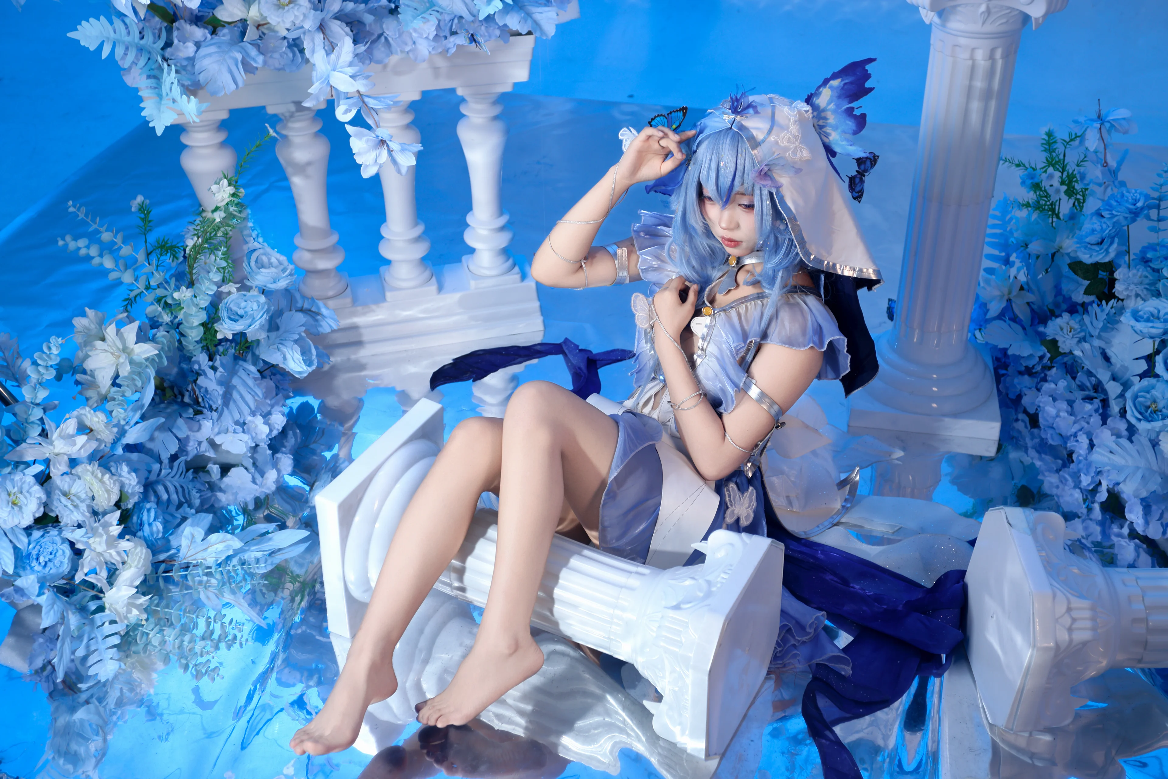 【守岸人cos】坠入鸣潮的蓝色星海，沉浸式还原 - 第 2 张