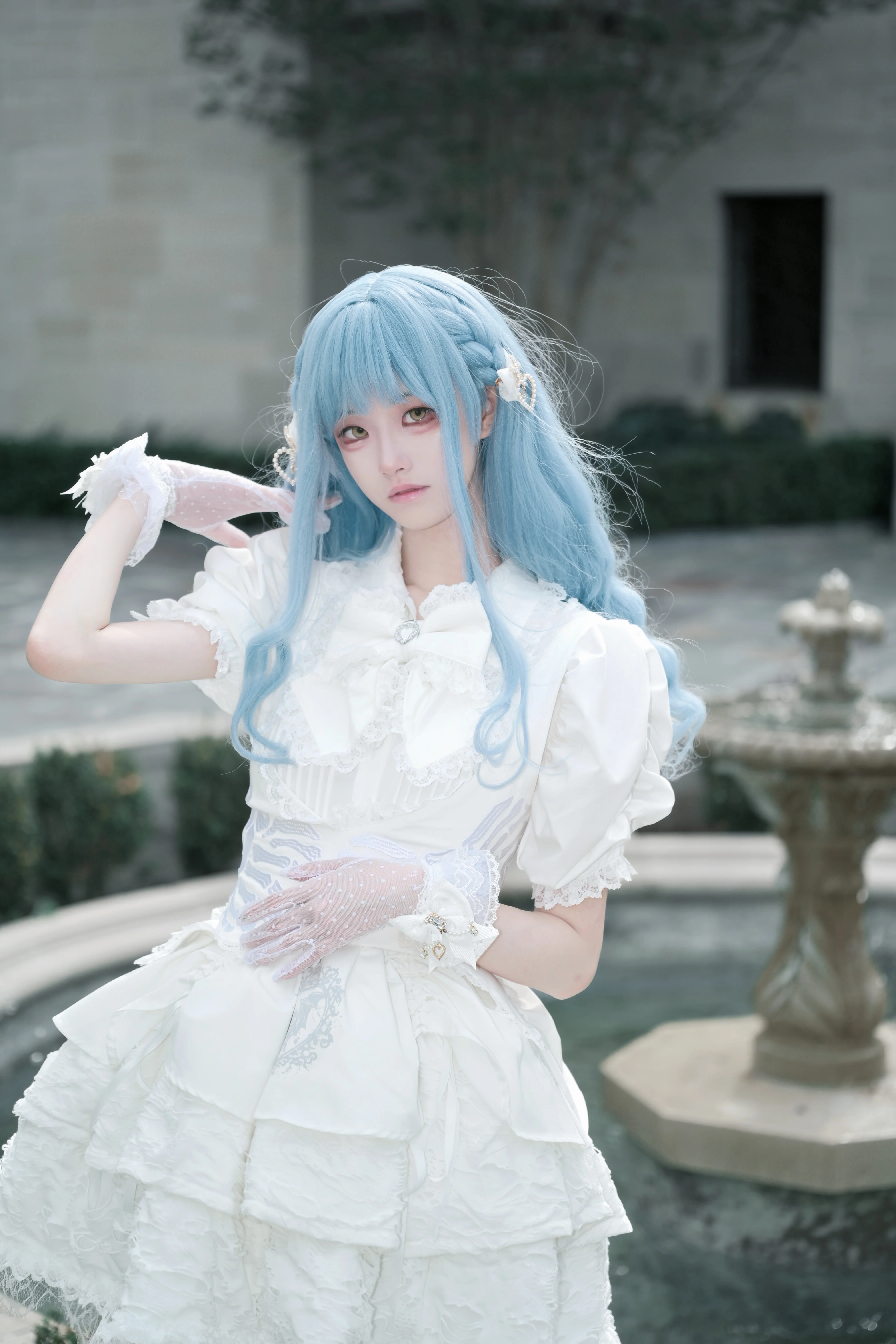 【丰川祥子cos】白哥特私设，Oblivionis的纯白幻想 - 第 3 张