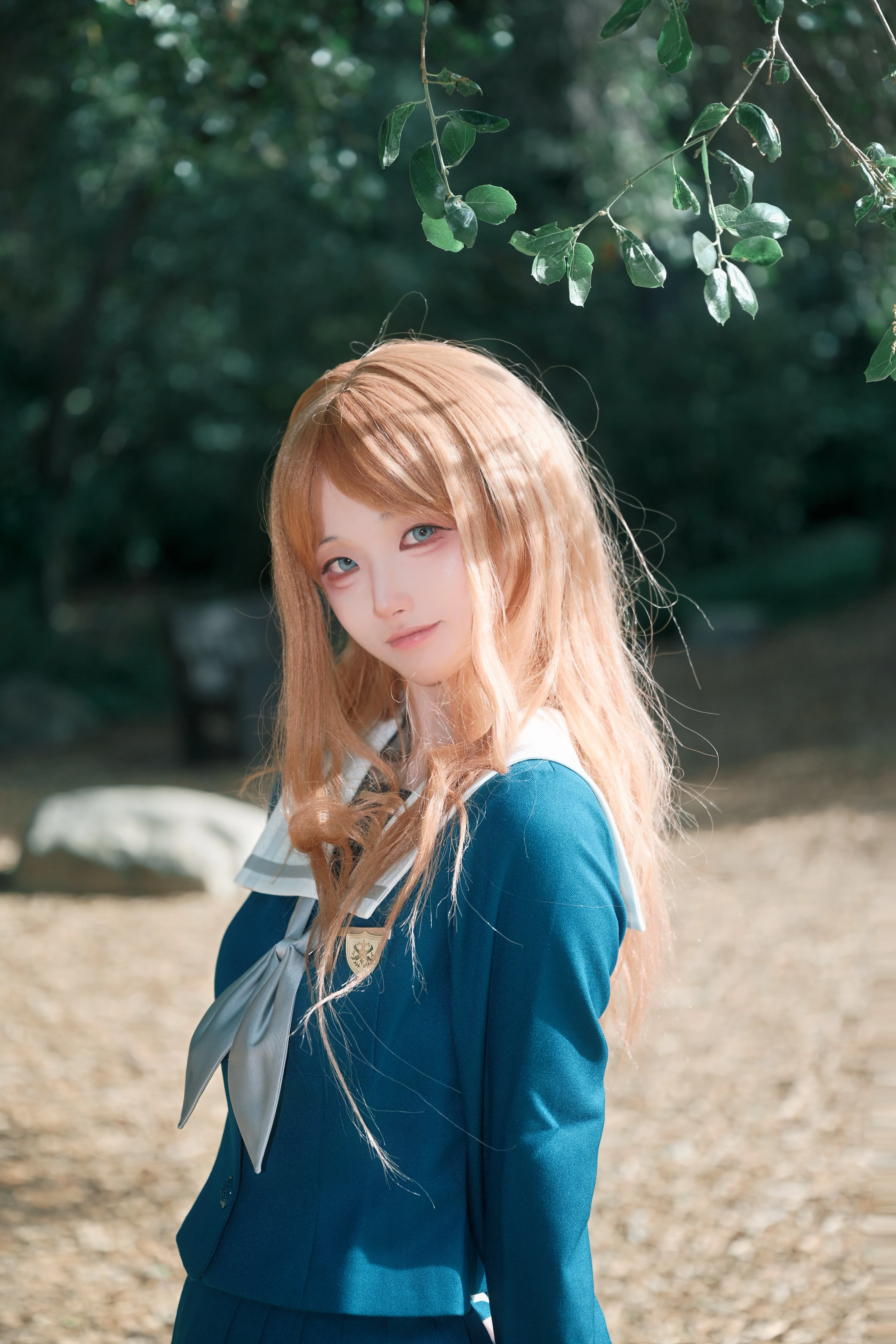 【長崎そよ コスプレ】公園で再現するMyGO!!!!!の学園日常
