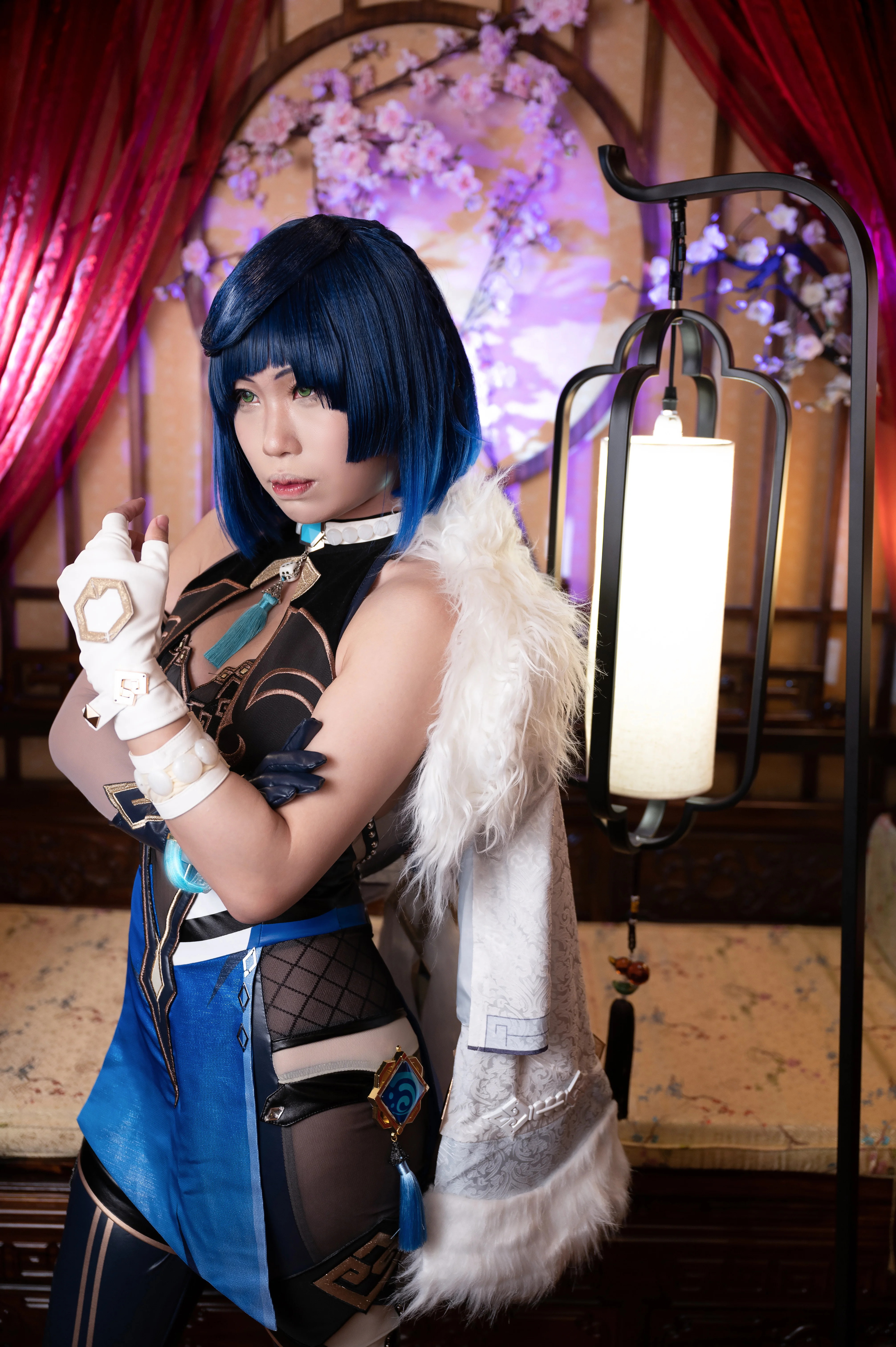 【夜兰cos】原神里的夜天后，丝线交织 - 第 10 张