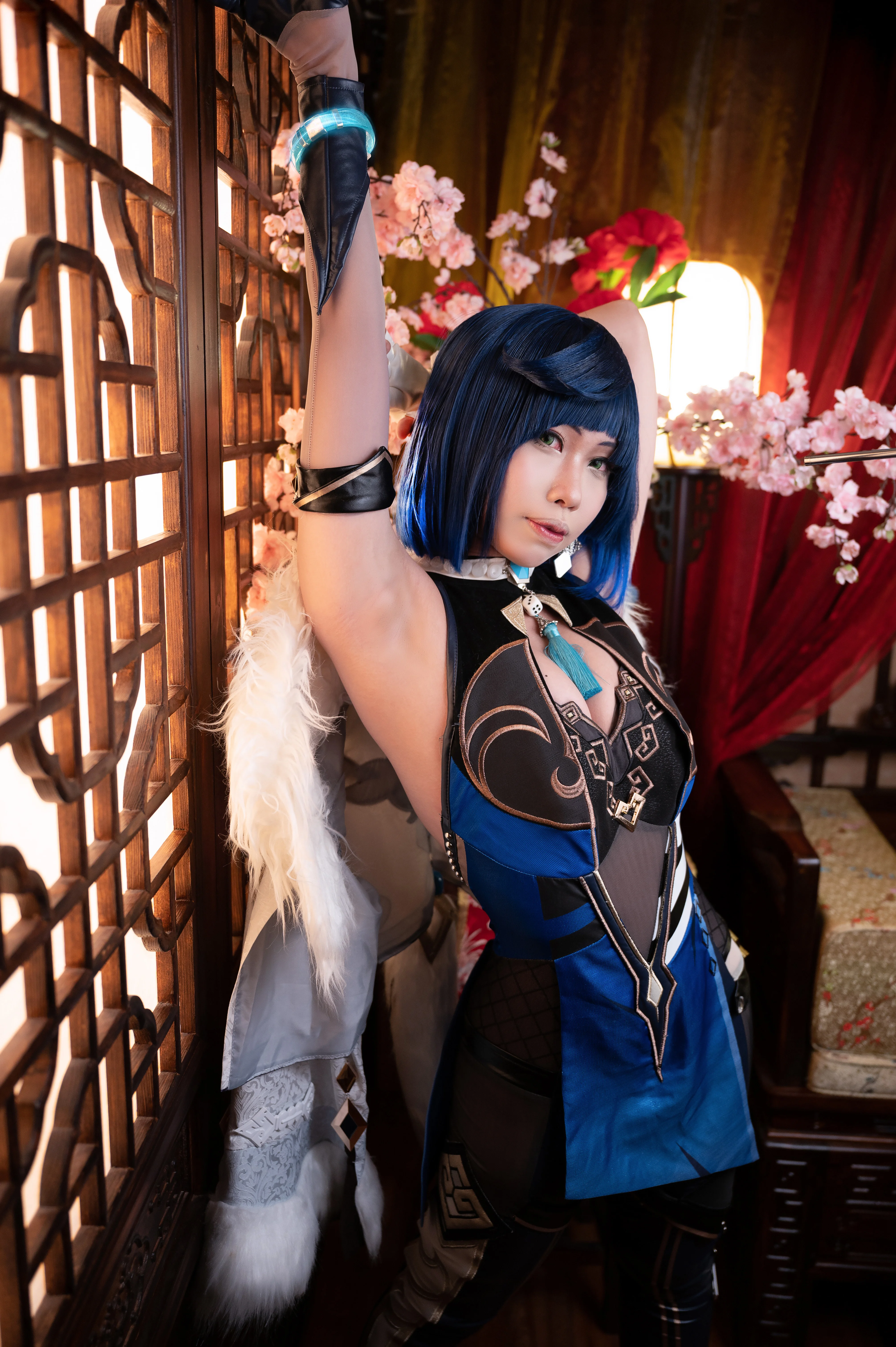 【夜兰cos】原神里的夜天后，丝线交织 - 第 13 张