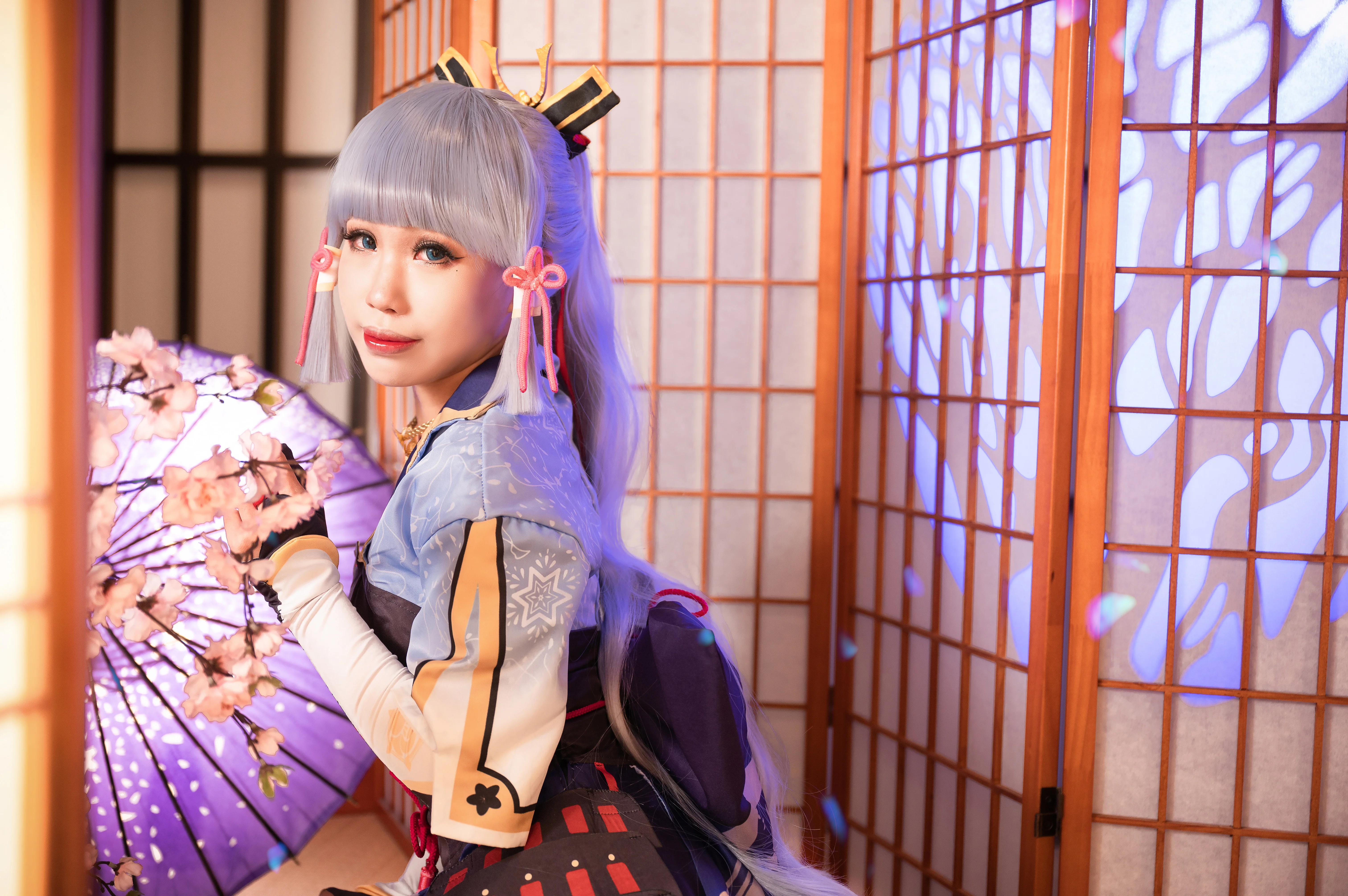 【神里綾華 コスプレ】稲妻の桜の下で、己の表現を再び見つめ直す - 10 枚目