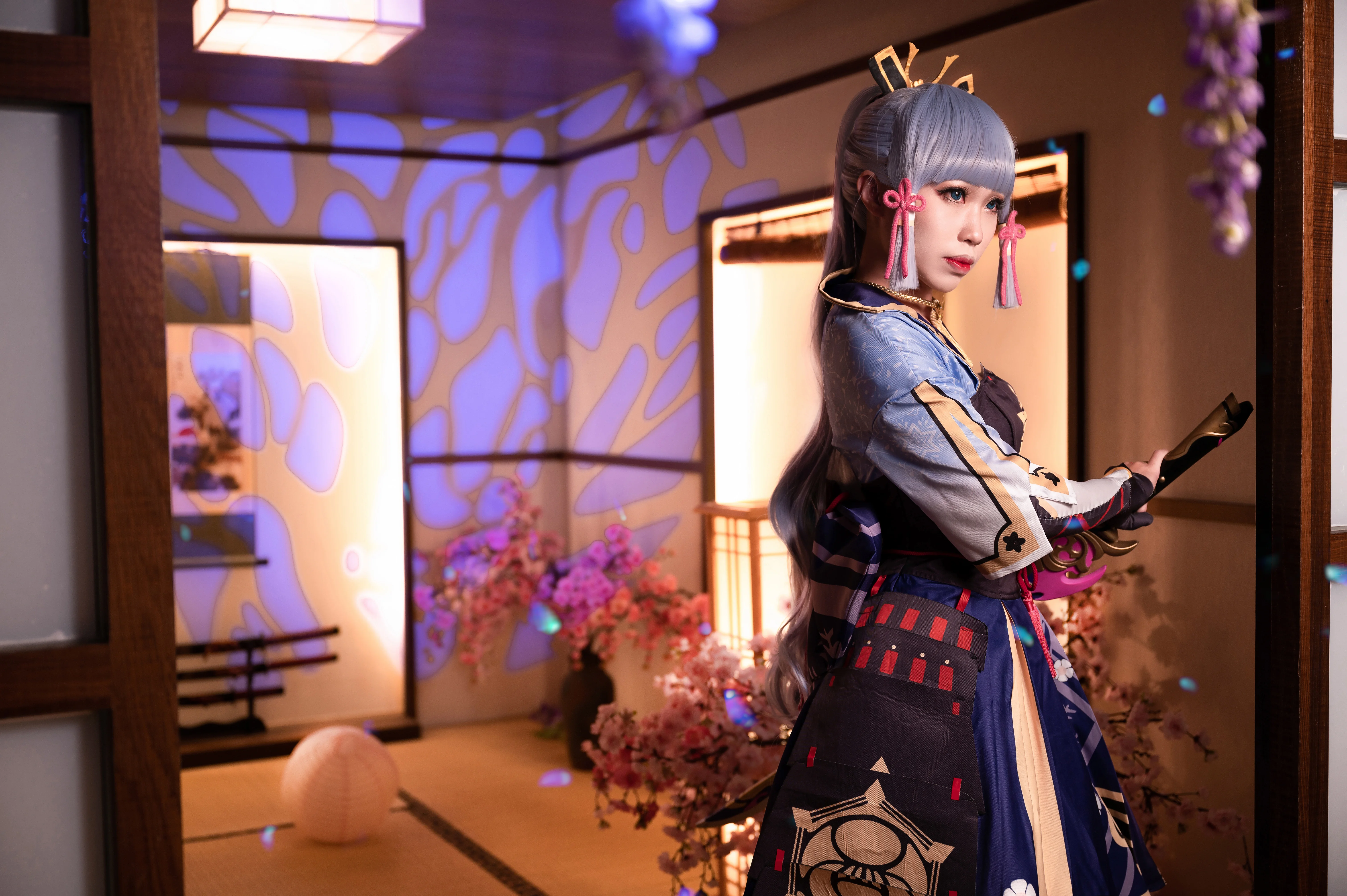 【神里綾華 コスプレ】稲妻の桜の下で、己の表現を再び見つめ直す - 2 枚目