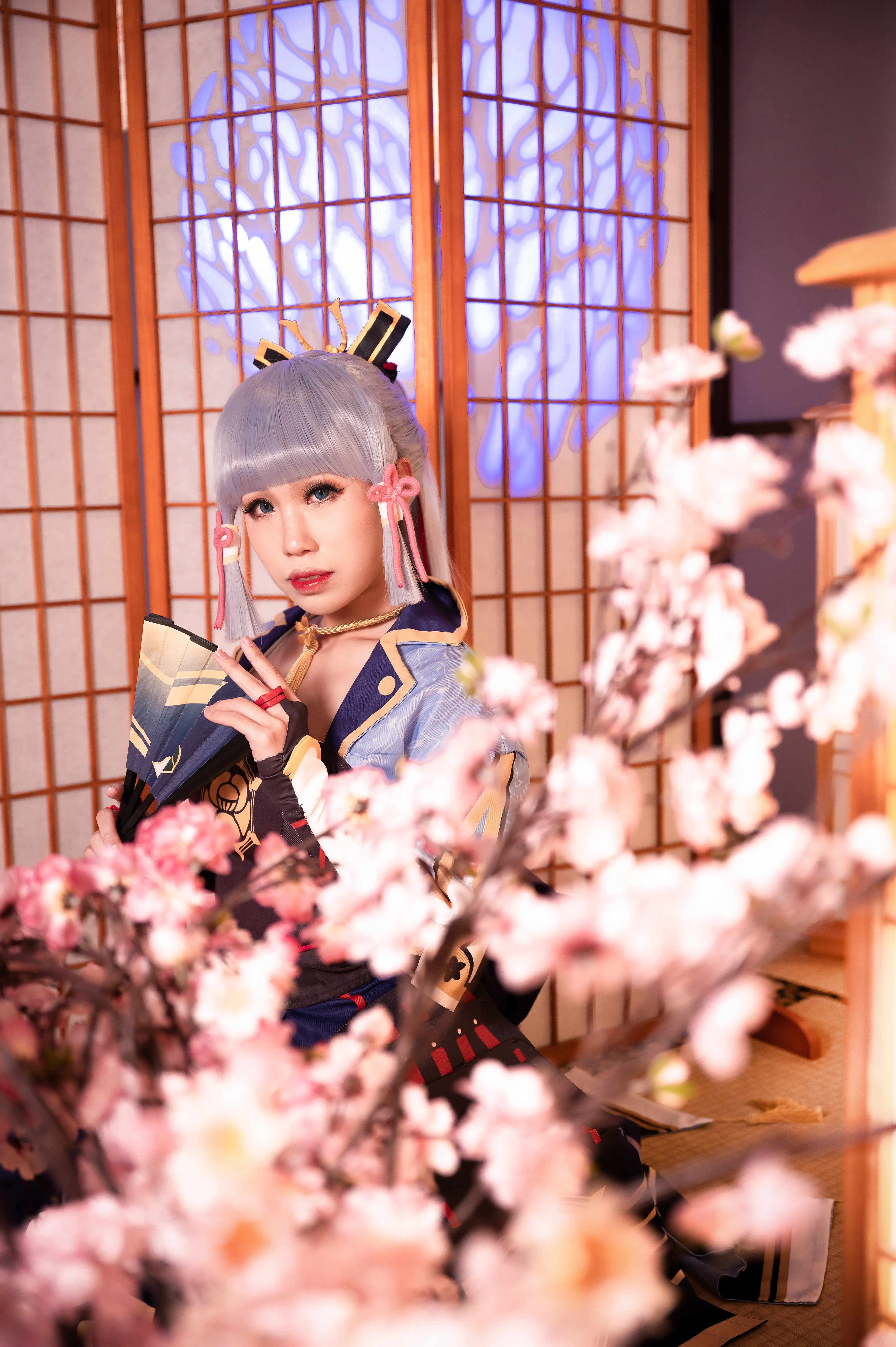 【神里綾華 コスプレ】稲妻の桜の下で、己の表現を再び見つめ直す - 5 枚目