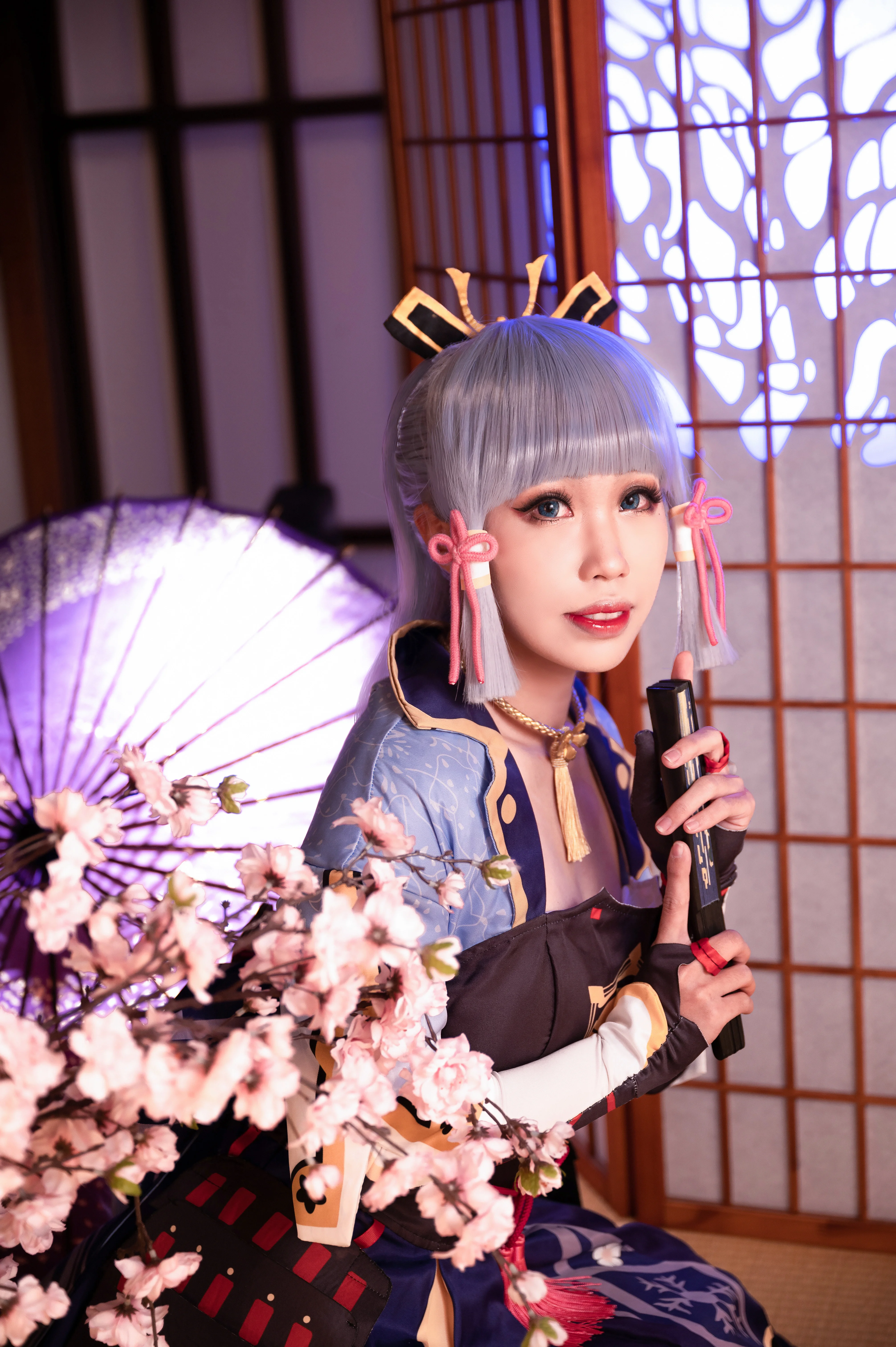 【神里綾華 コスプレ】稲妻の桜の下で、己の表現を再び見つめ直す - 7 枚目