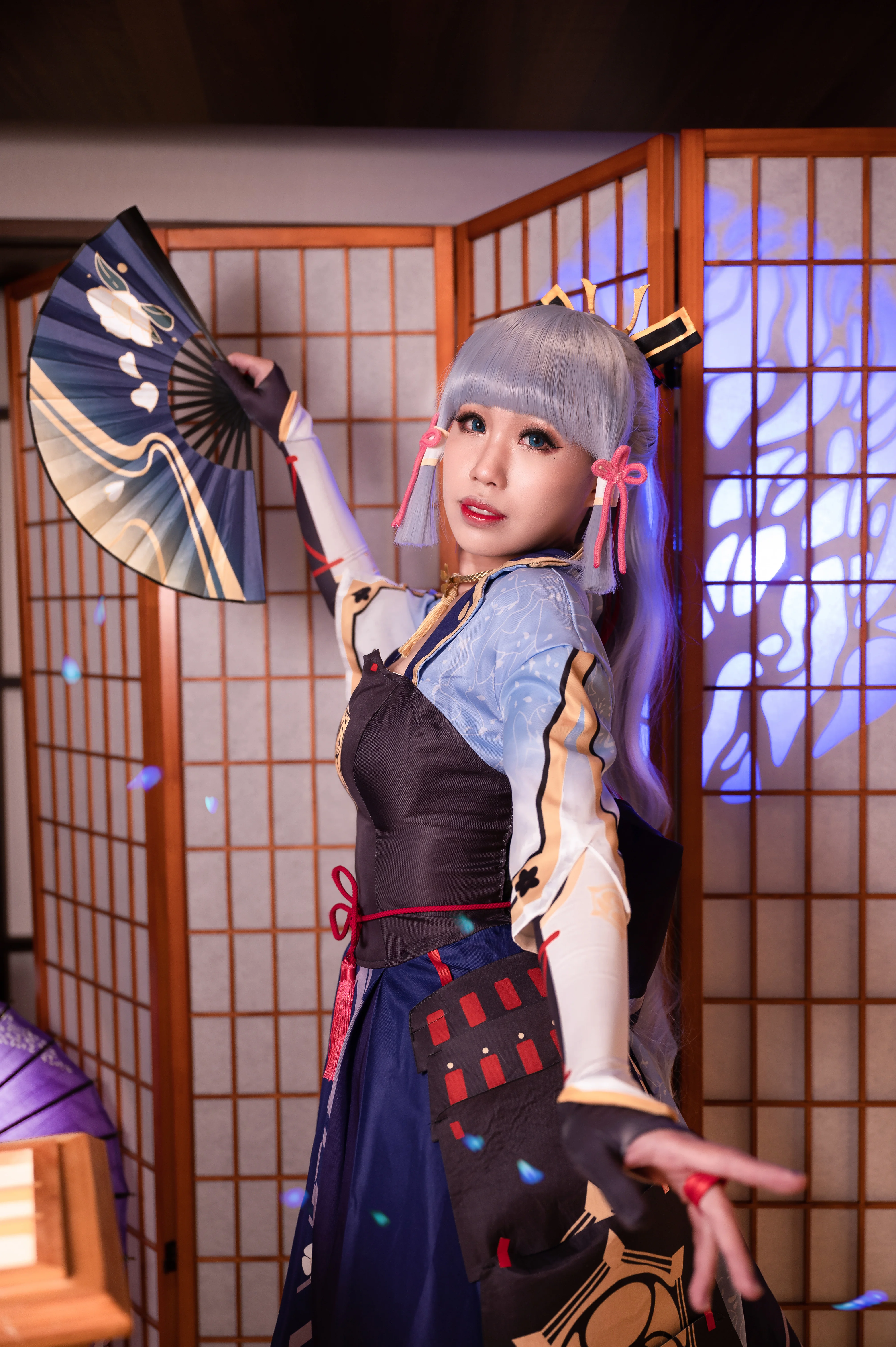 【神里綾華 コスプレ】稲妻の桜の下で、己の表現を再び見つめ直す - 9 枚目