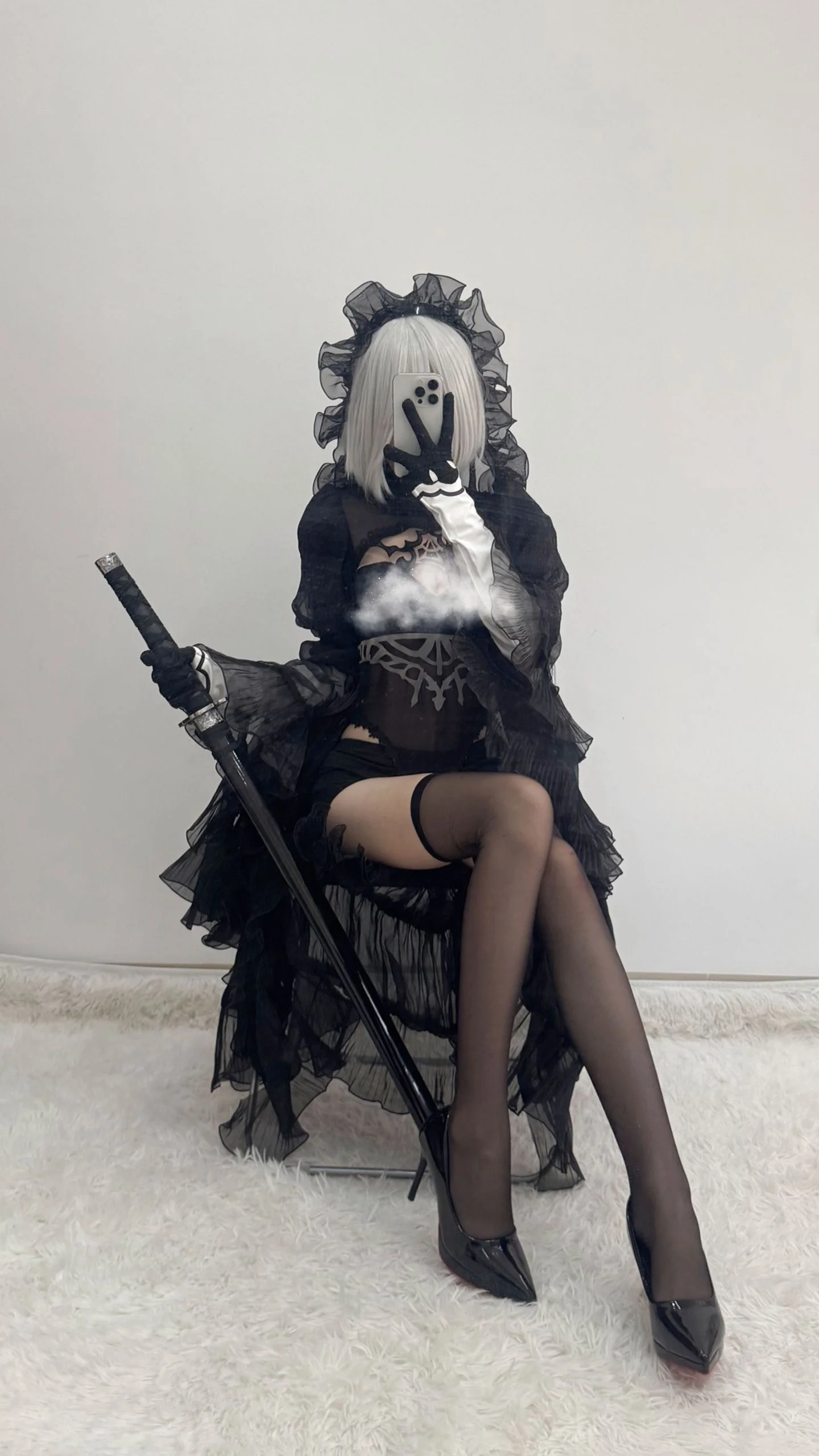 【2b花嫁cos】暗夜中的哥特华章，重塑尼尔机械纪元的优雅 - 推荐阅读封面
