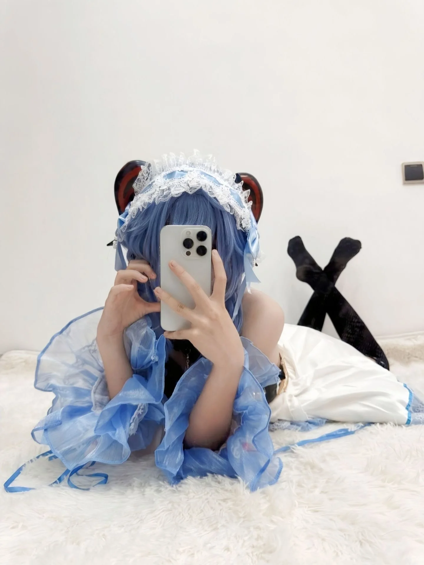 【甘雨cos】原神中的冰美人，在现实中也如此灵动 - 第2张