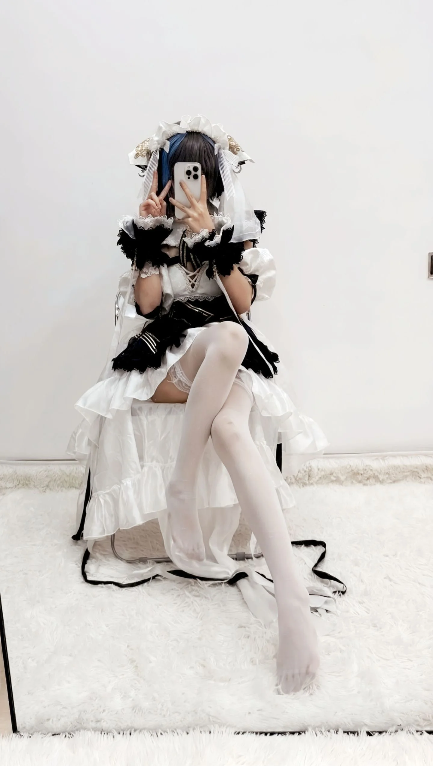 【柴郡猫cos】碧蓝航线的猫咪，今天也是乖巧女仆 - 第 2 张