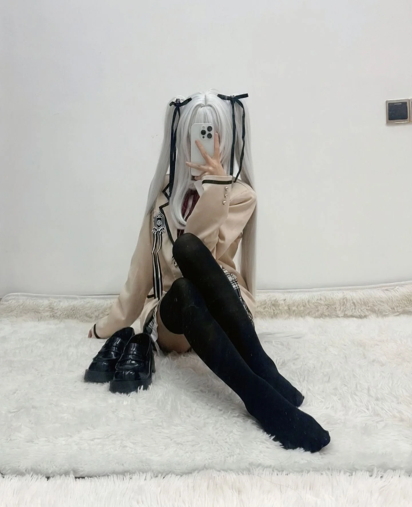 【篝之霧枝cos】美少女萬華鏡裡的銀髮貴族，今天來下棋嗎 - 第 2 張