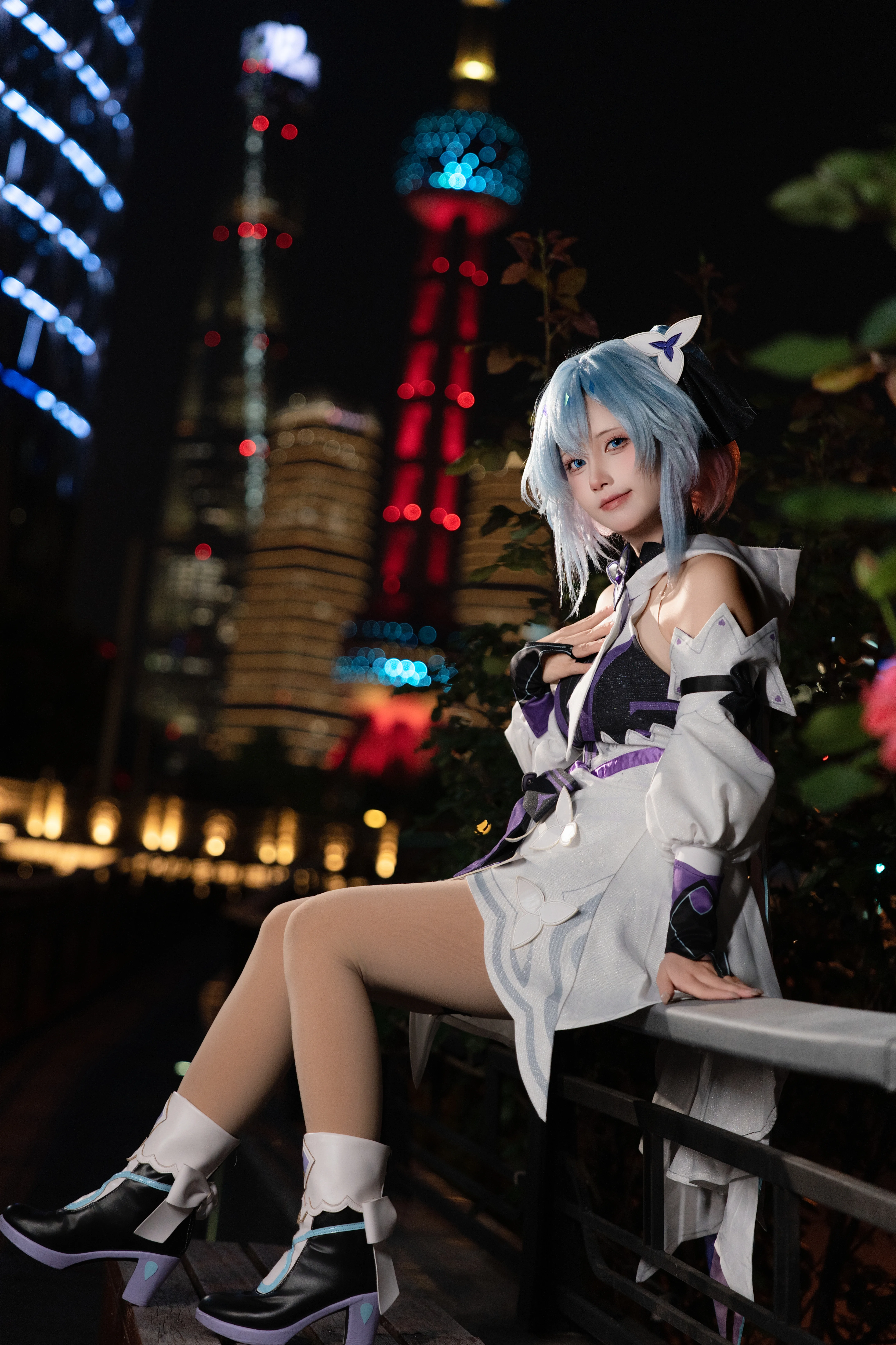 【小乔cos】繁华夜色中的温柔愿望，共赴没有悲伤的明天